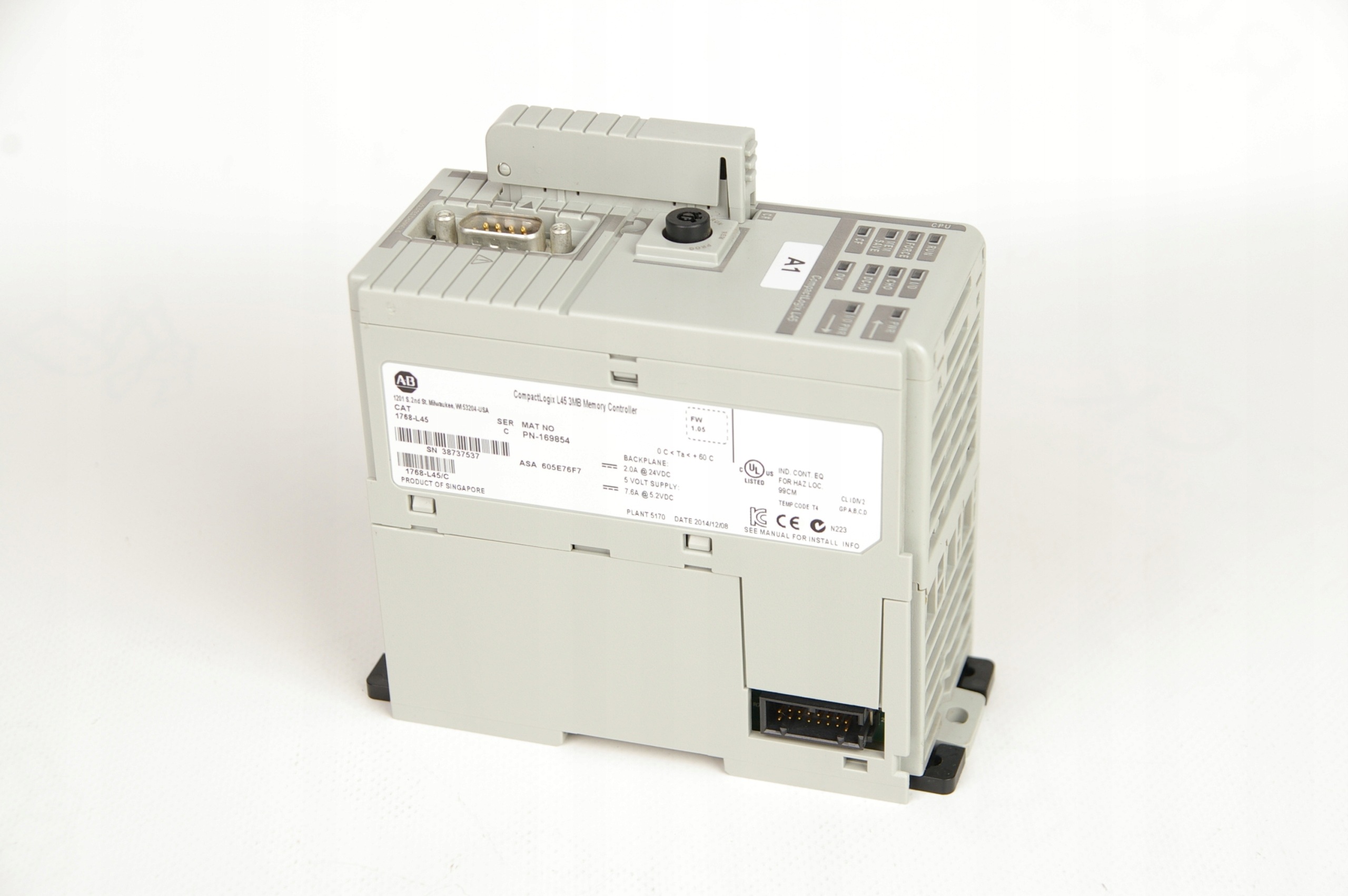 Allen-Bradley 1768-L45 SER C PLC Controller · ID 328644632 · Zdjęcie 1