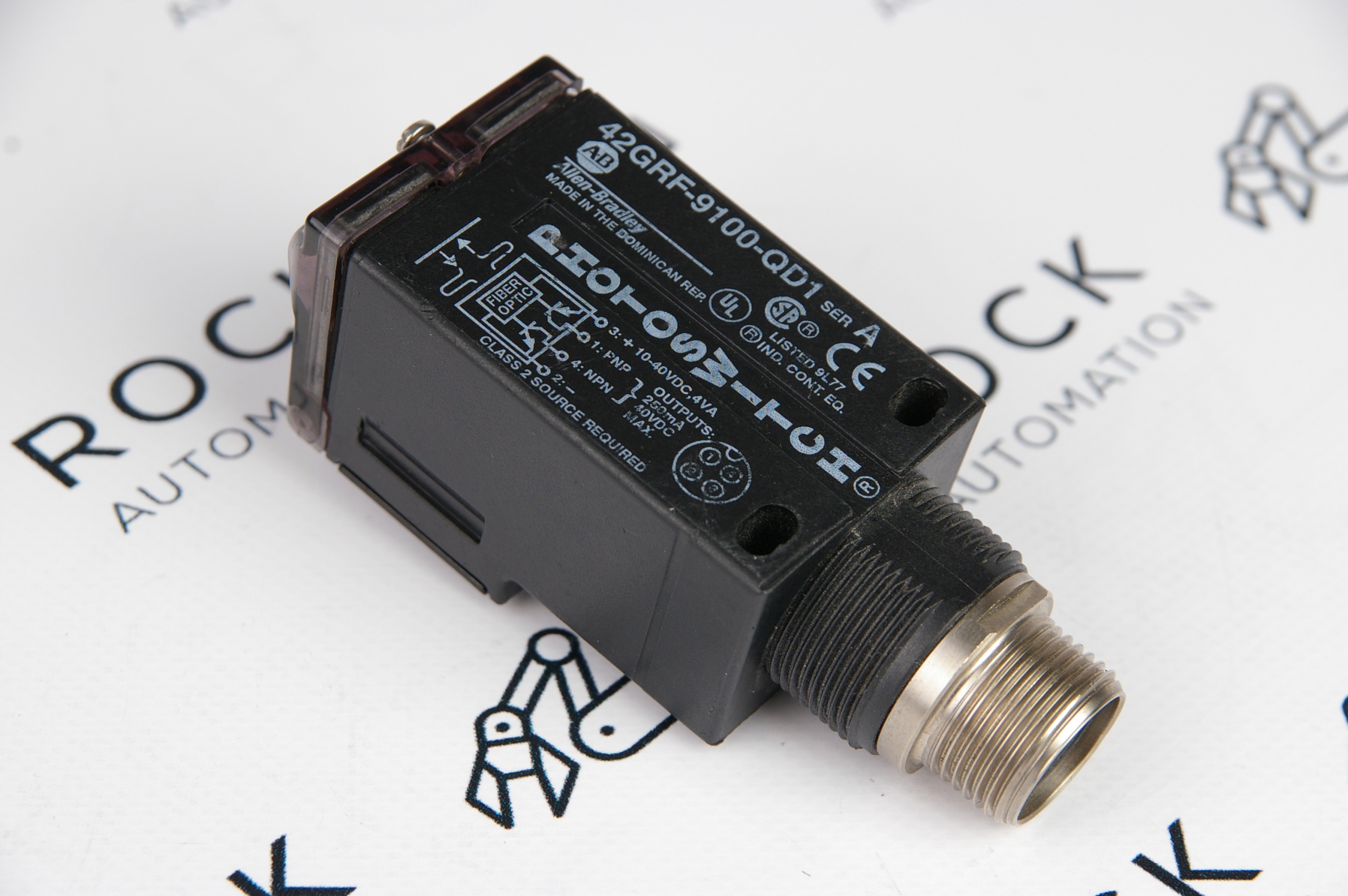 Allen Bradley 42GRF-9100-QD1 ser A Photoswitch PHOTOELECTRIC SENSOR · ID 122728465 · Zdjęcie 1