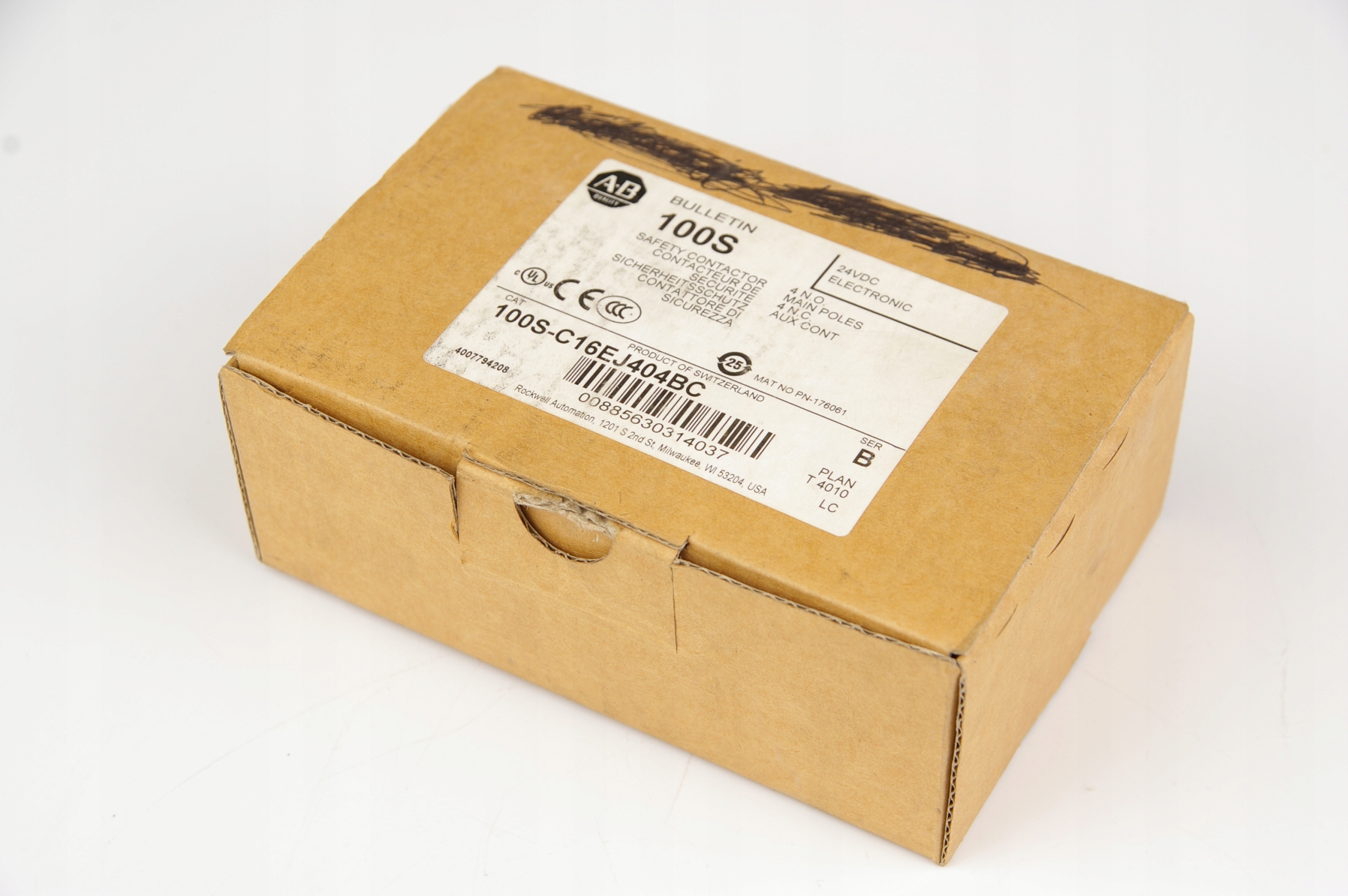Allen Bradley 100S-C16EJ404BC Safety Contactor · ID 115254223 · Photo 1