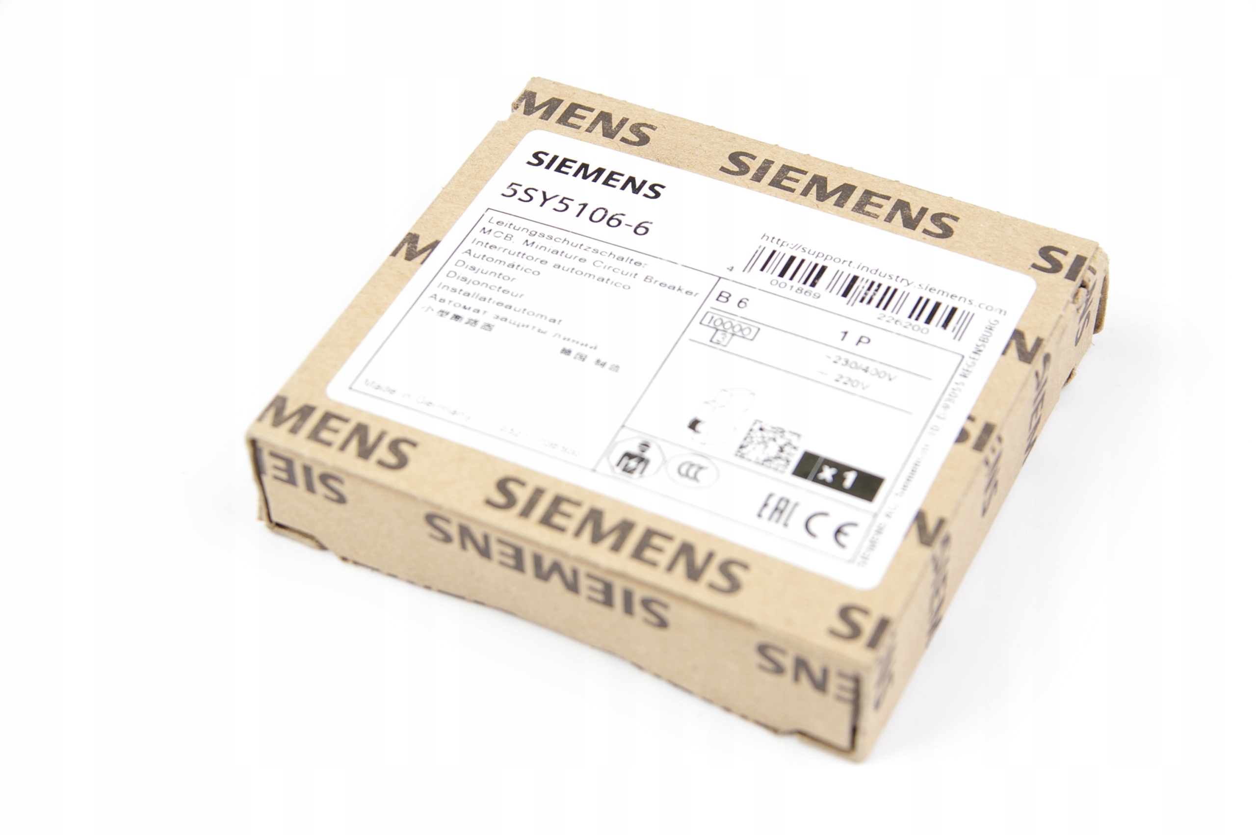 Wyłącznik Siemens 5SY5106-6 · ID 115259398 · Photo 1