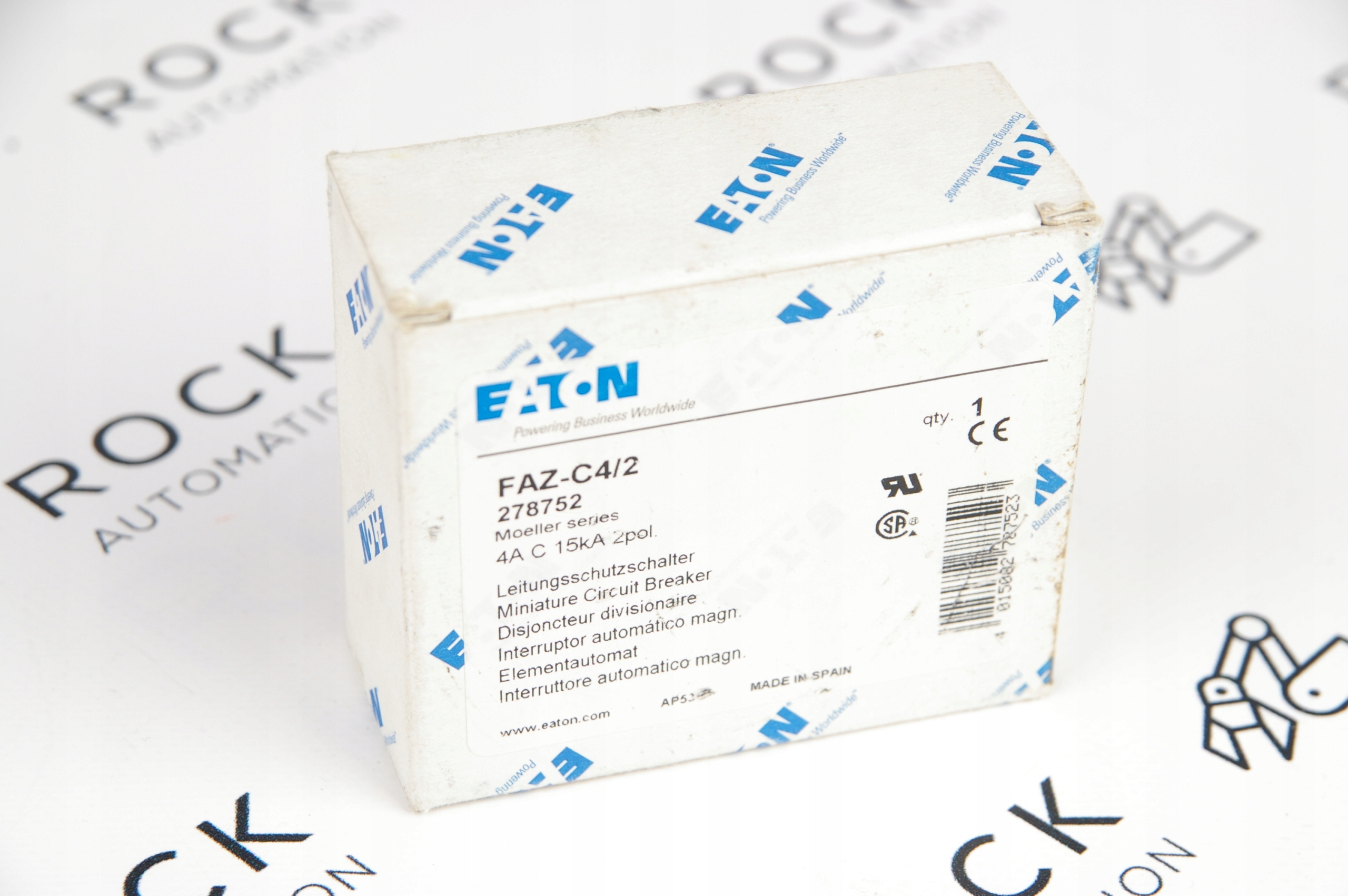 Eaton FAZ-C4/2 278752 Miniature Circuit Breaker · ID 136413790 · Zdjęcie 1