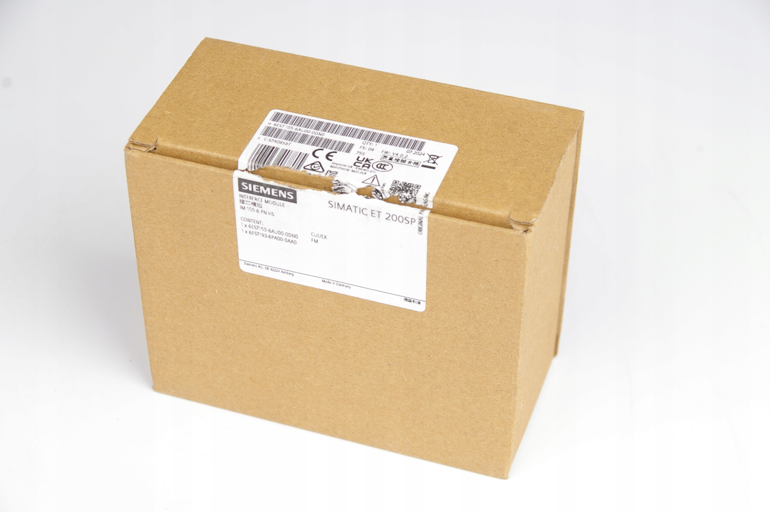 Siemens 6ES7155-6AU00-0DN0 6ES7 155-6AU00-0DN0 SIMATIC ET 200SP · ID 115244942 · Bild 1