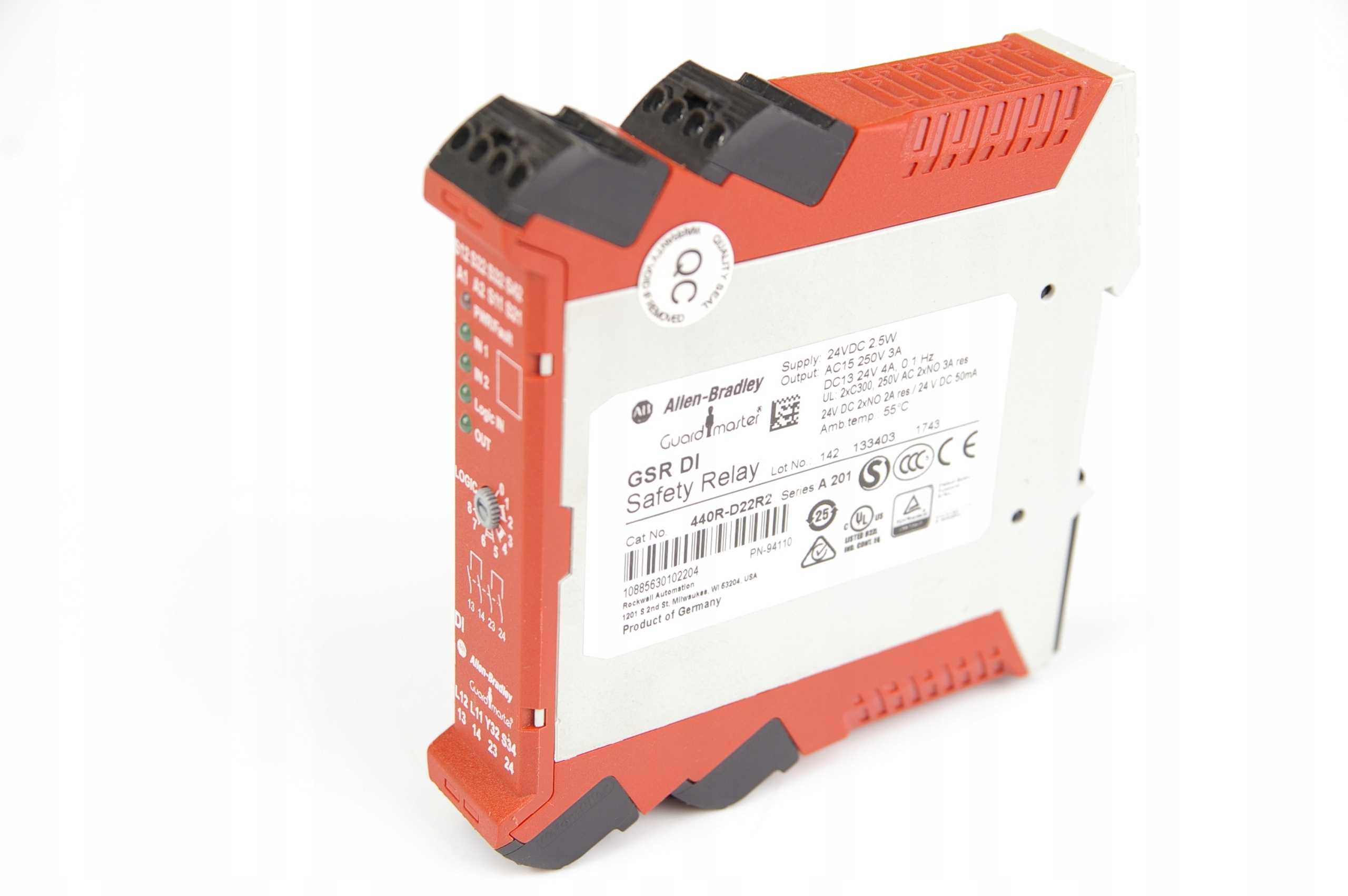 Allen Bradley 440R-D22R2 Ser A GSR DI Safety Relay Module · ID 115254209 · Bild 1