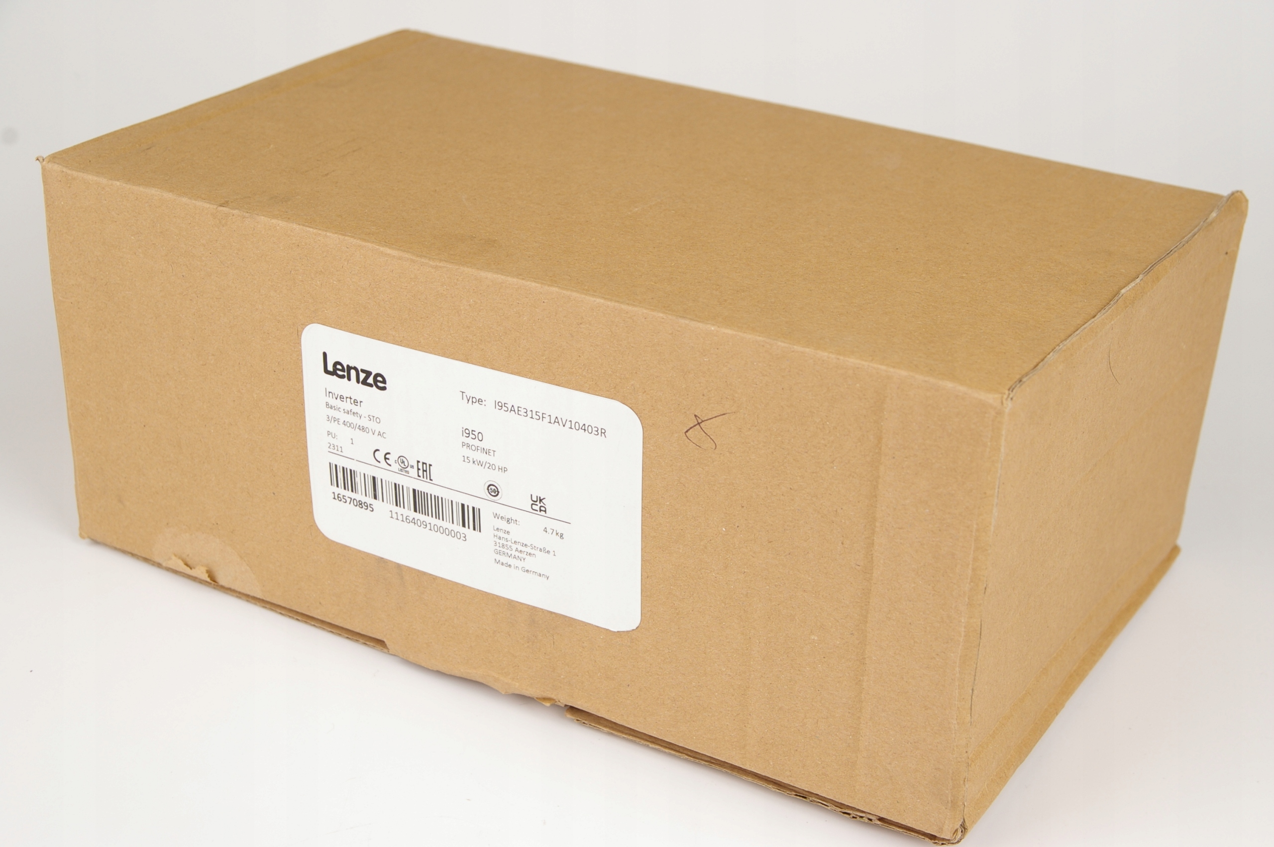 Lenze I95AE315F1AV10403R Inverter · ID 115256596 · Zdjęcie 1