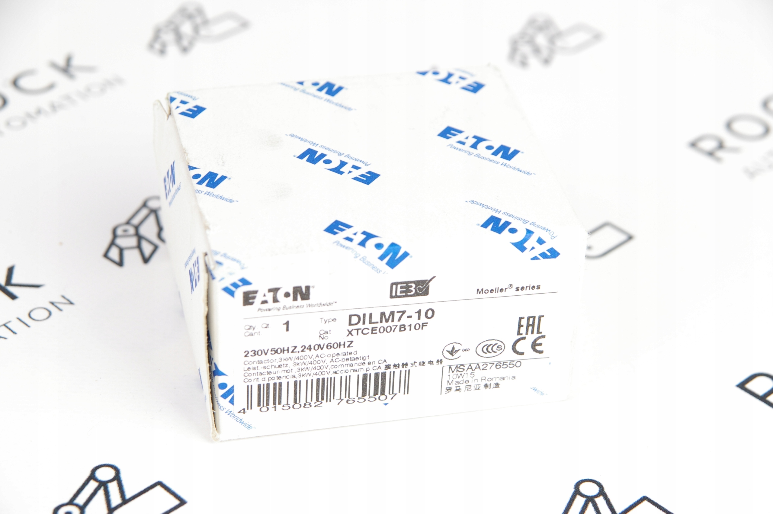 Eaton DILM7-10 XTCE007B10F Contactor · ID 136413786 · Photo 1