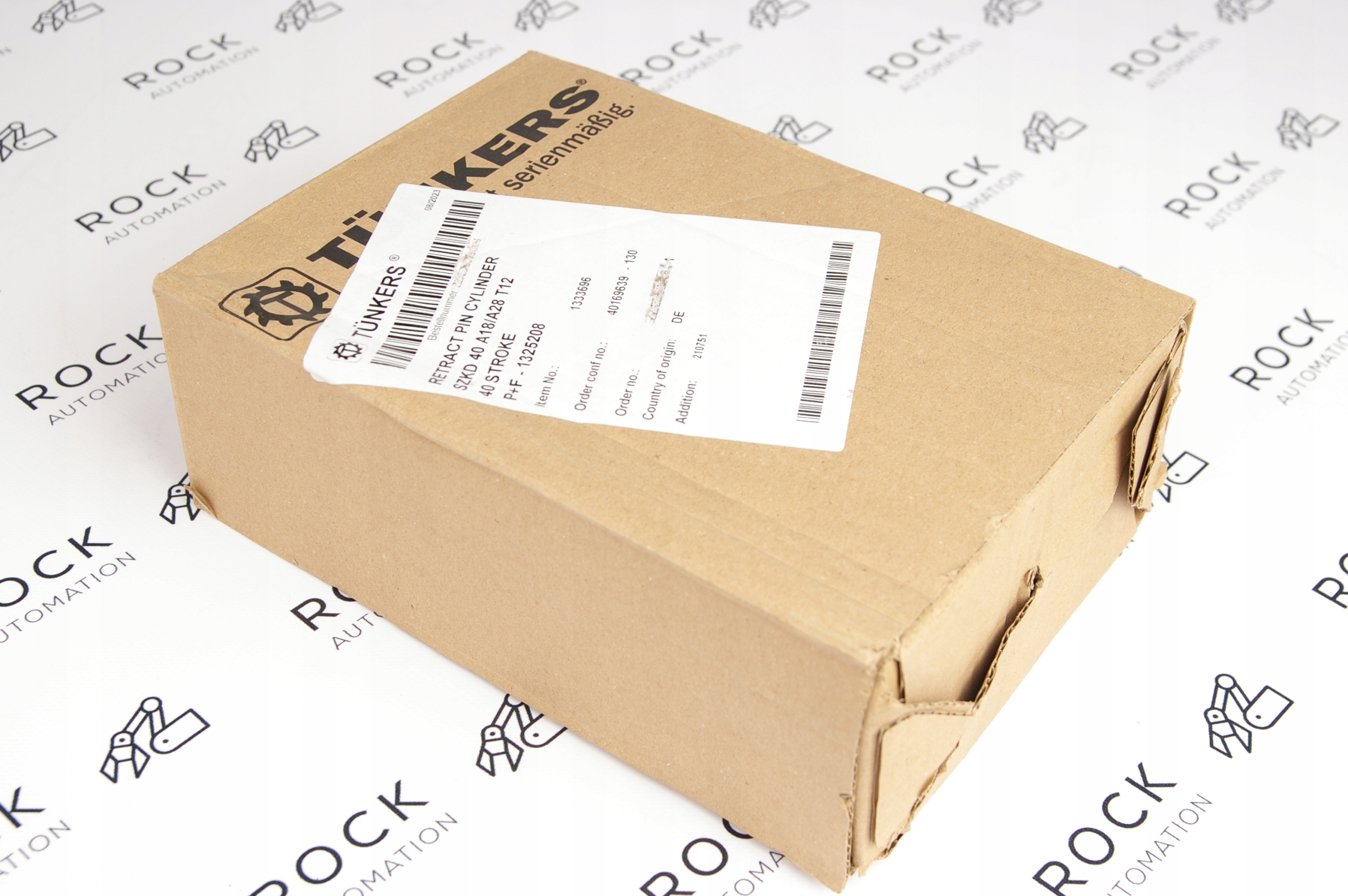 Tunkers SZKD 40 A18/A28 T12 1333696 Retract Pin Cylinder · ID 121628935 · Zdjęcie 1