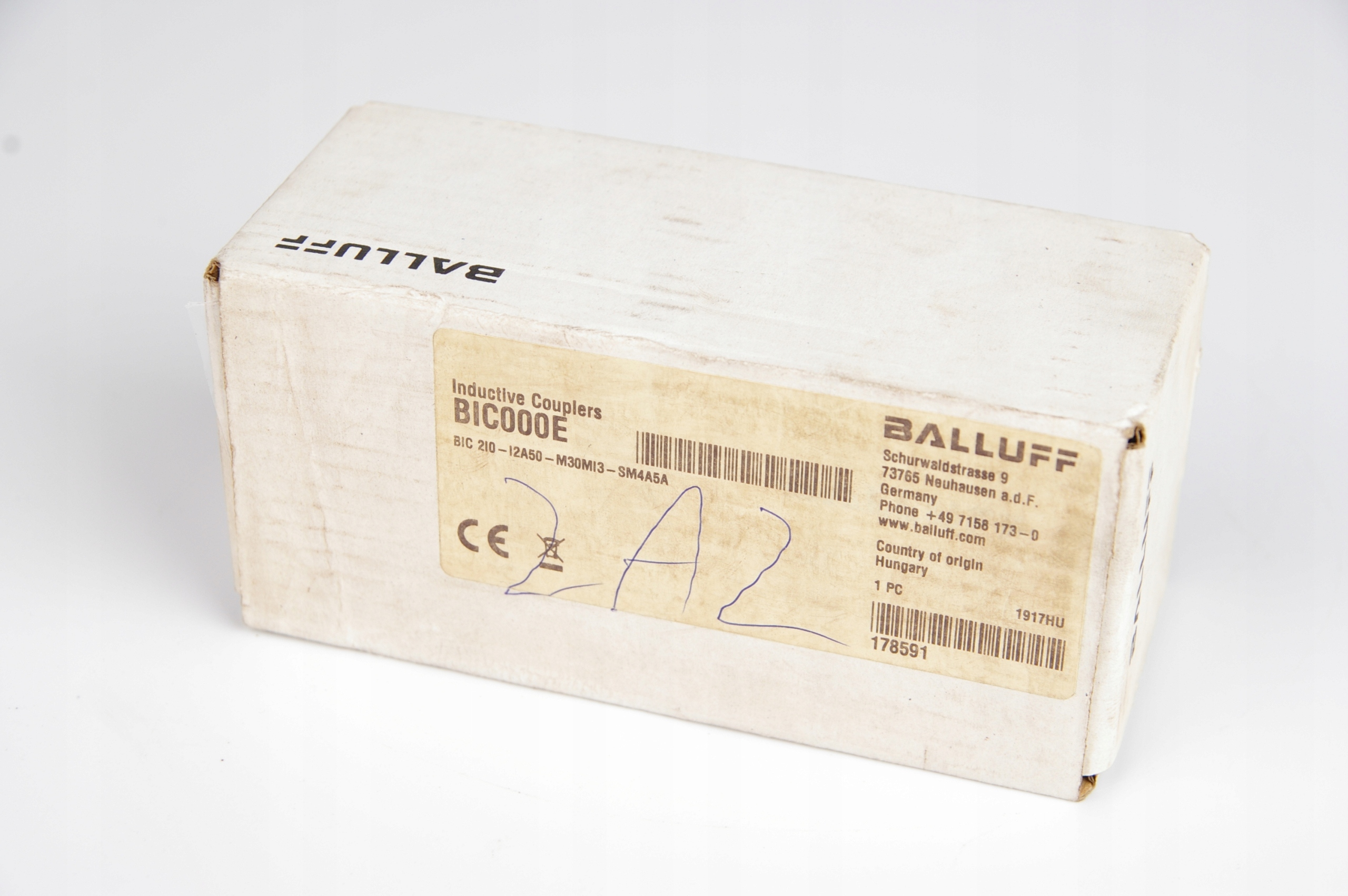 Balluff BIC000E BIC 2I0-I2A50-M30MI3-SM4A5A Inductive Coupler · ID 115247672 · Zdjęcie 1