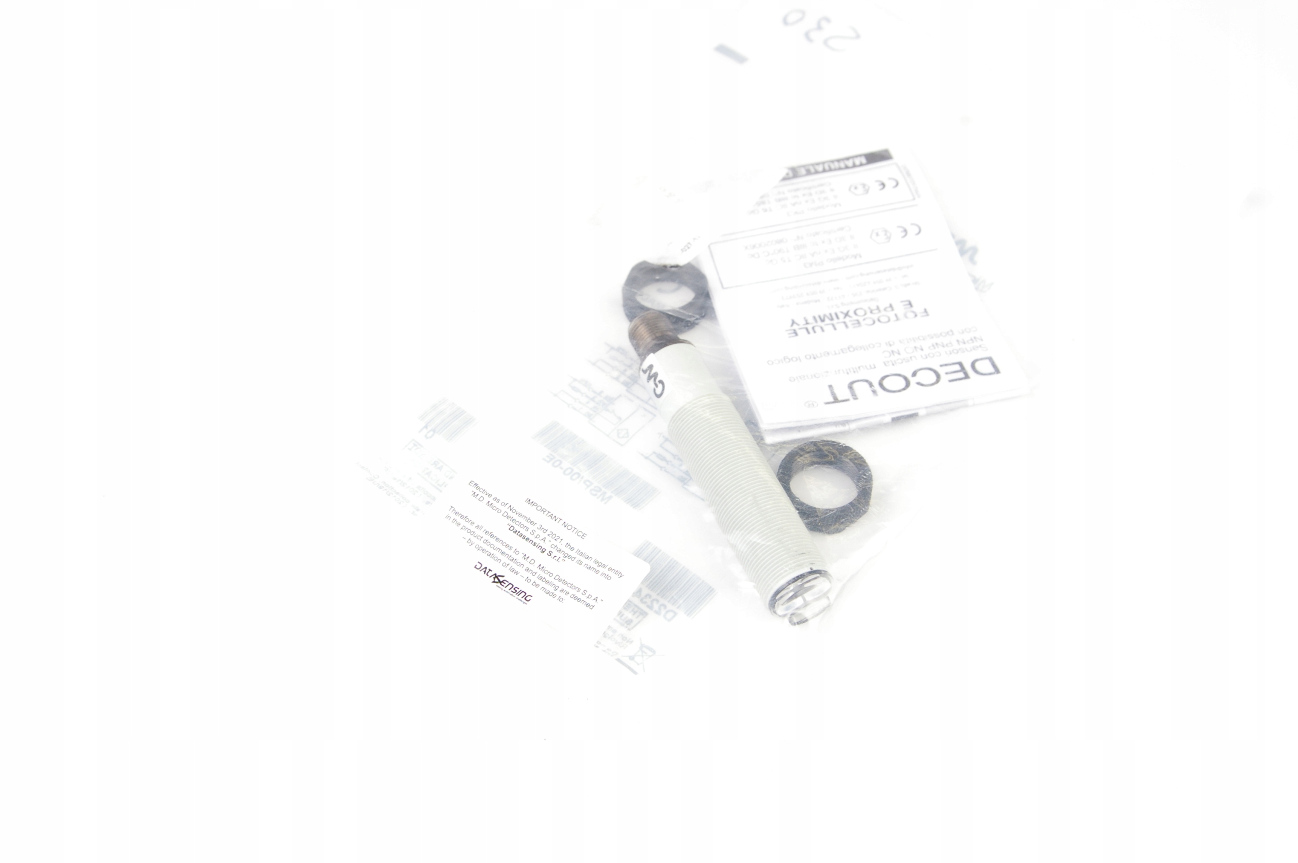 Czujnik Micro Detectors MSP/00-0E · ID 115262886 · Zdjęcie 1