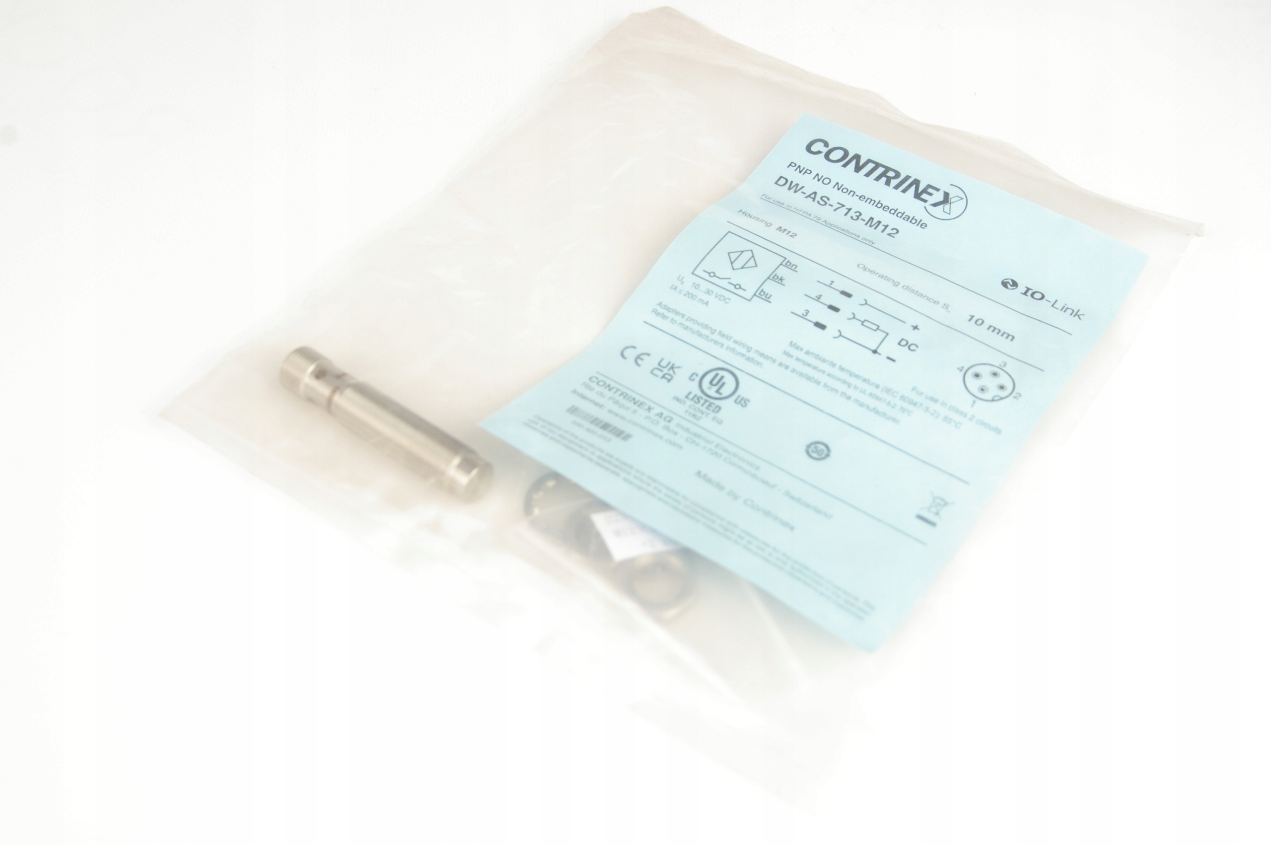 Contrinex DW-AS-713-M12 Inductive Proximity Switch · ID 298190579 · Bild 1