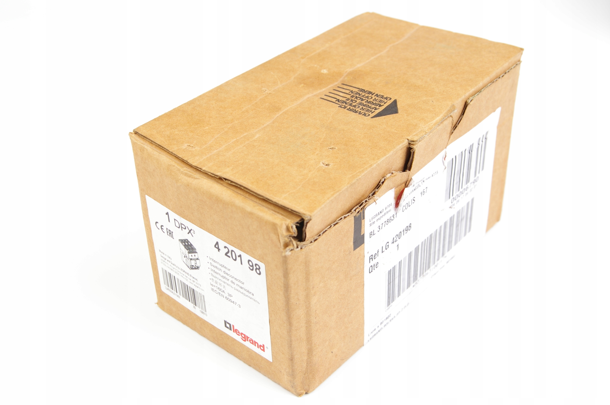Rozłącznik mocy Legrand DPX3-I 160 3P · ID 115259085 · Zdjęcie 1
