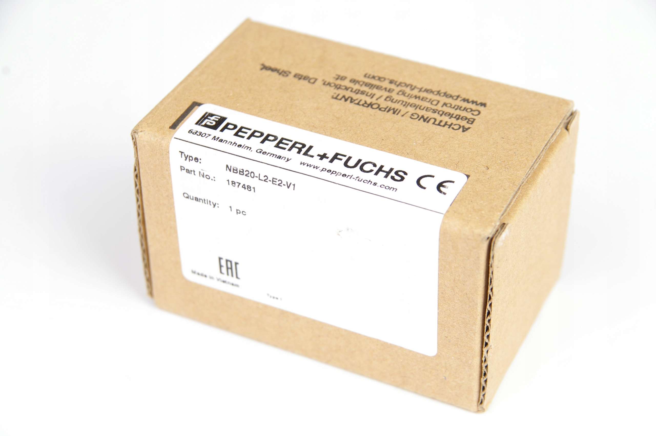 Pepperl+Fuchs NBB20-L2-E2-V1 187481 Sensor · ID 115245786 · Zdjęcie 1