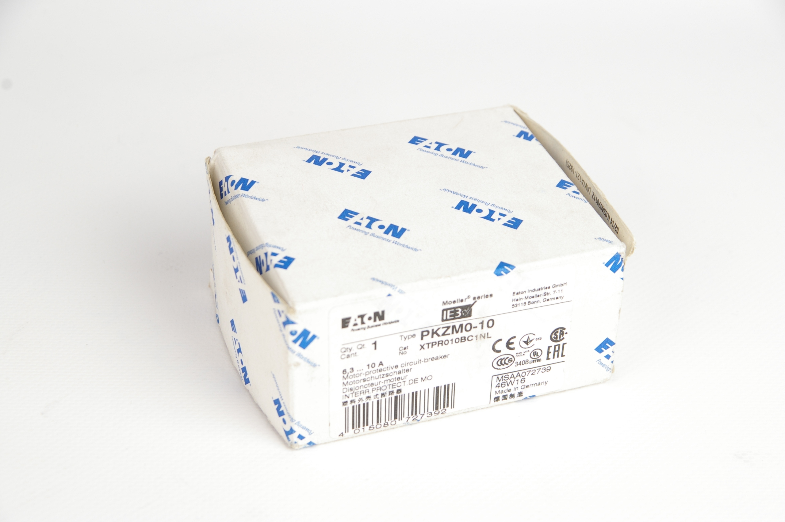 Eaton PKZM0-10 XTPR010BC1NL Motor protective circuit breaker · ID 181245324 · Zdjęcie 1