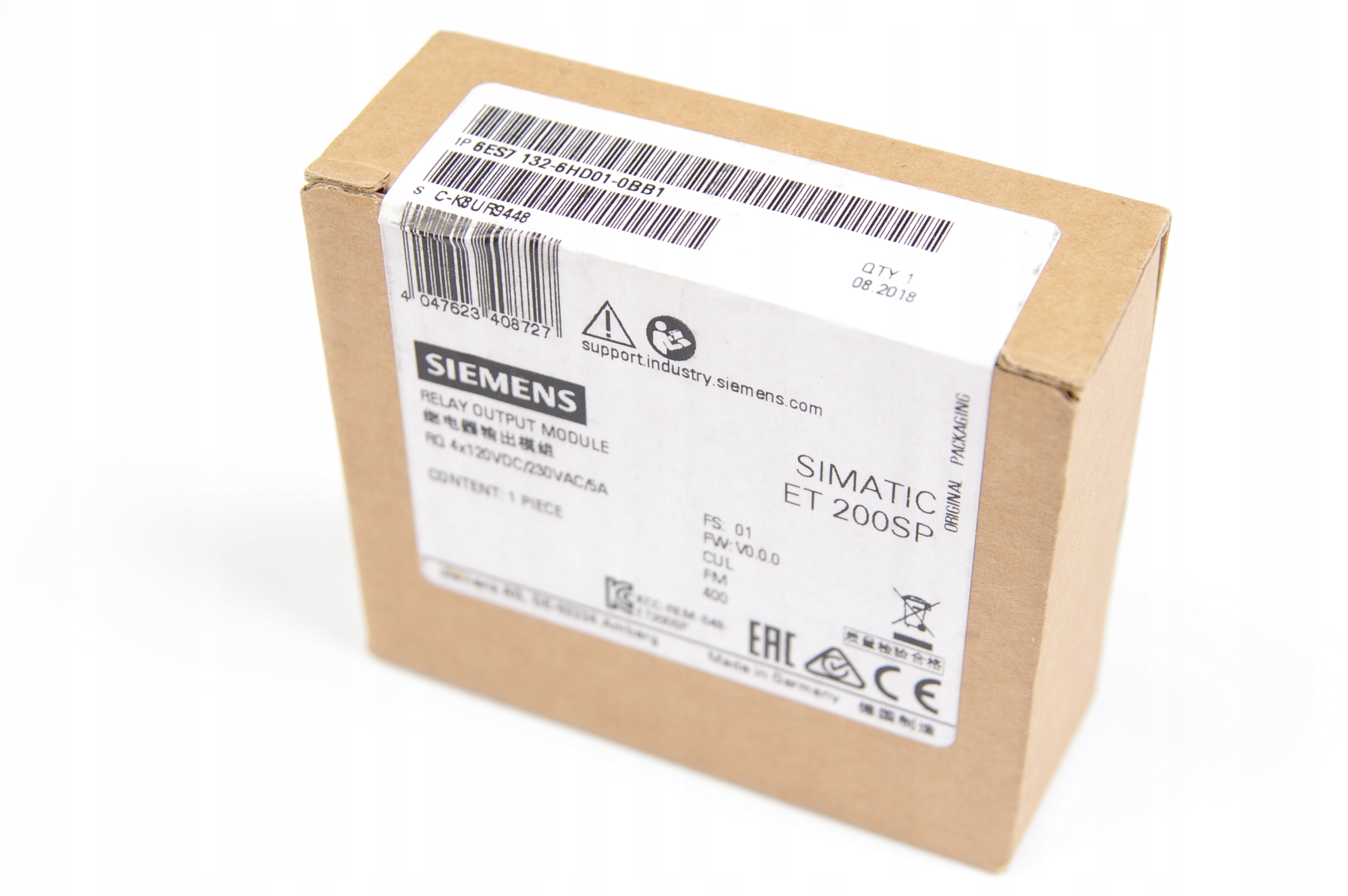 Siemens 6ES7 132-6HD01-0BB1 6ES7132-6HD01-0BB1 · ID 115259259 · Photo 1