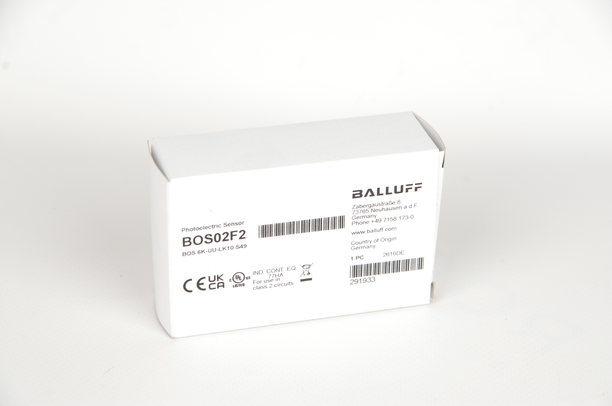 Balluff BOS02F2 BOS 6K-UU-LK10-S49 Photoelectric sensor · ID 319365842 · Zdjęcie 1