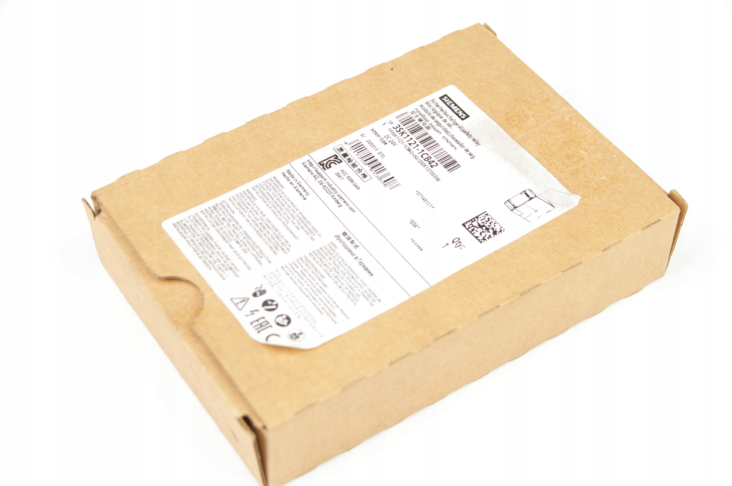 Siemens 3SK1121-1CB42 Safety Module · ID 115255497 · Zdjęcie 1
