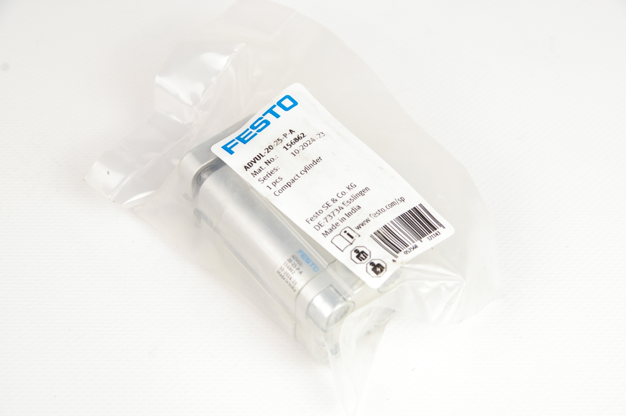 Festo ADVUL-20-25-P-A 156862 Compact cylinder · ID 186762710 · Zdjęcie 1