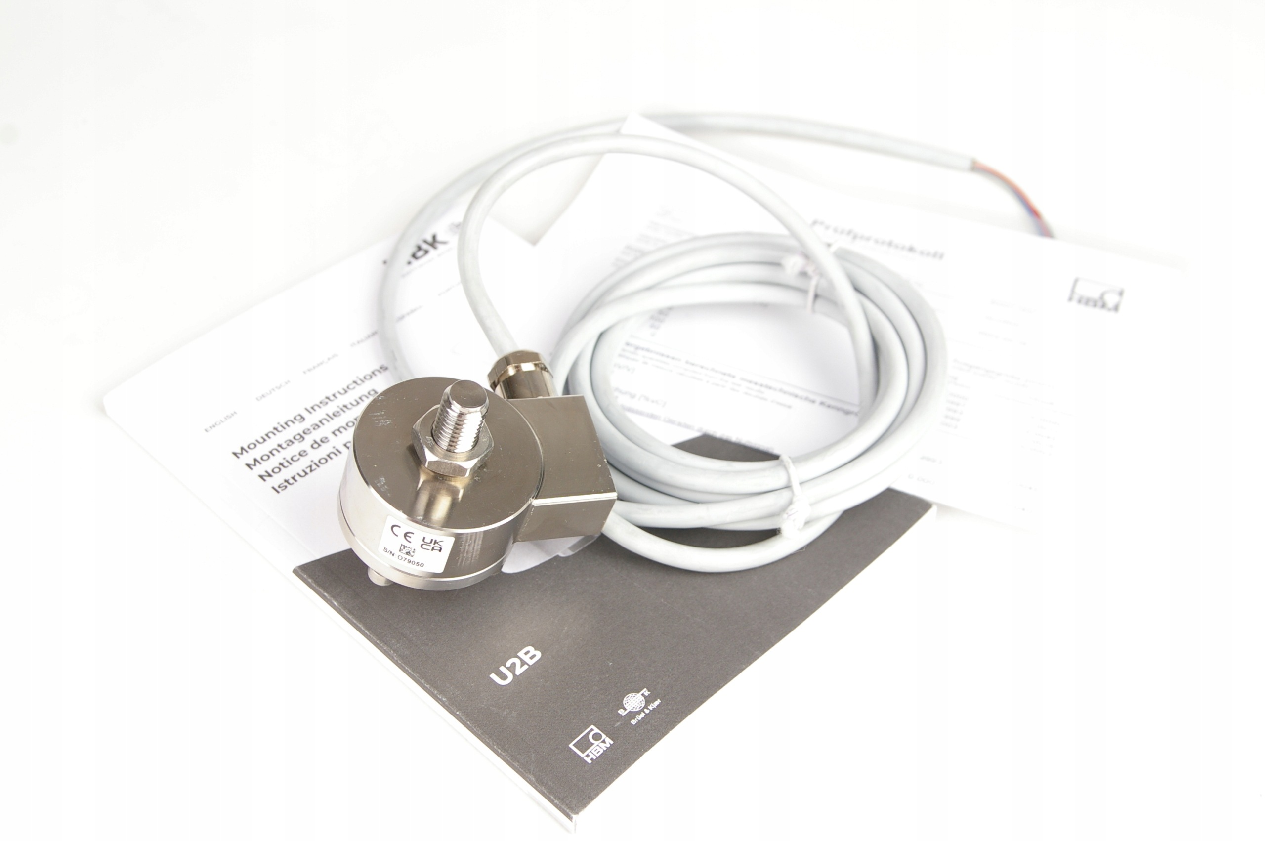 HBM 1-U2B/10KN U2B 10kN 2mV/V Force Transducer · ID 313713003 · Bild 1