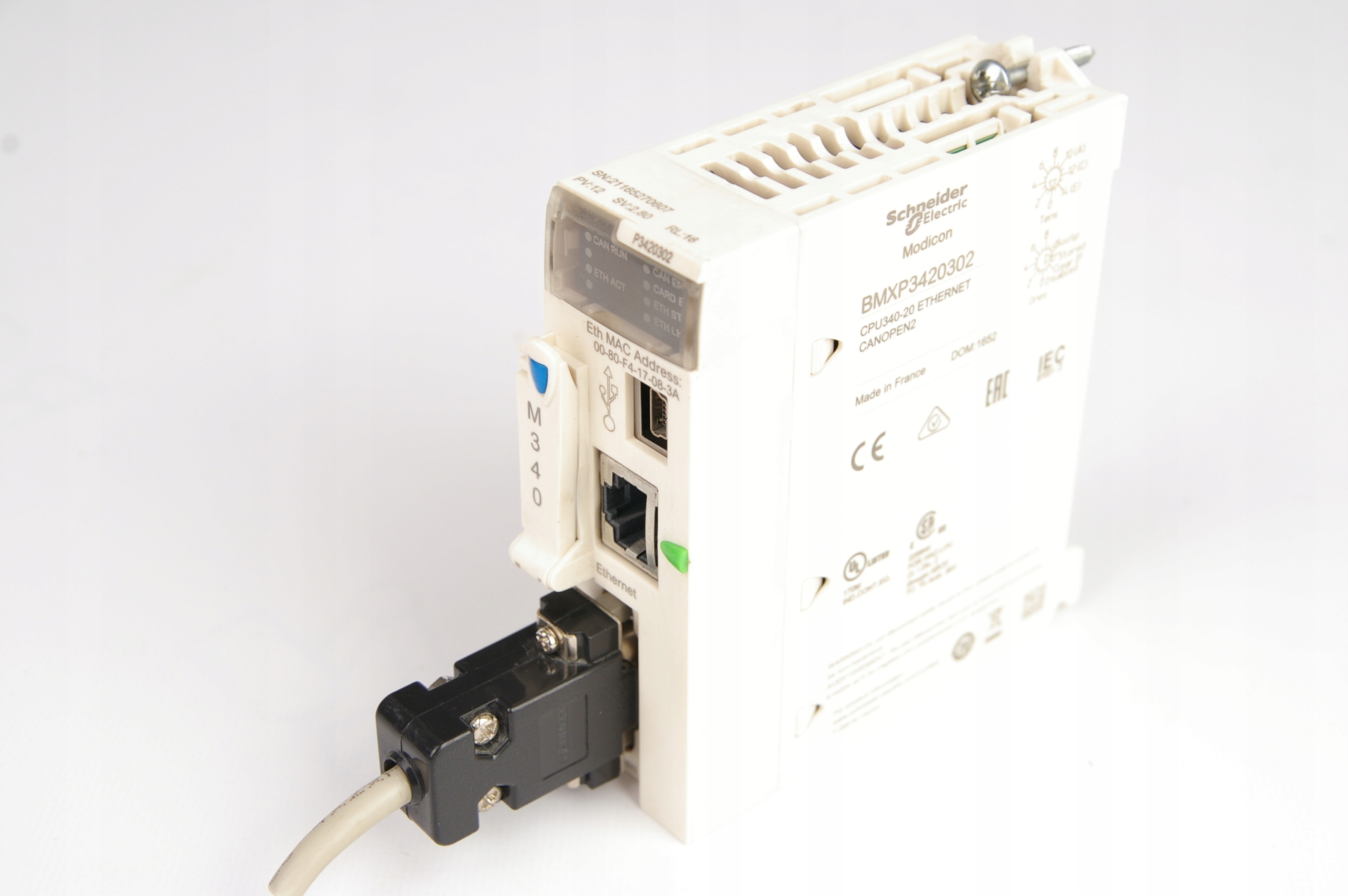 Schneider Electric BMXP3420302 Modicon M340 CPU 340-20 Ethernet CANopen · ID 252766451 · Zdjęcie 1