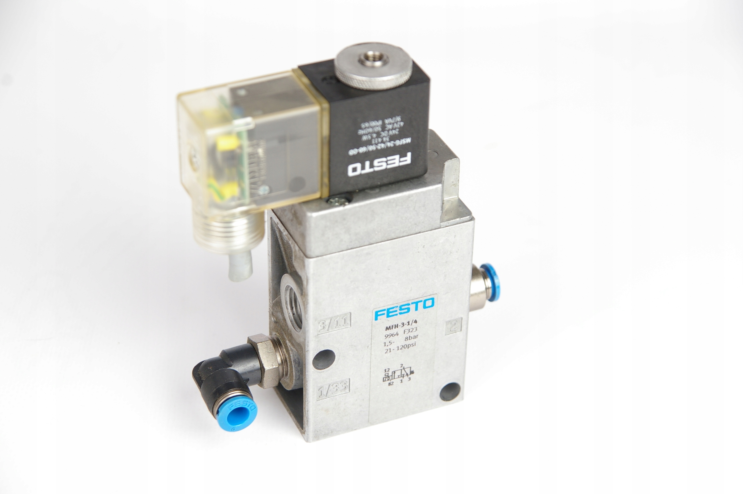 Festo MFH-3-1/4 9964 + 34411 Air solenoid valve · ID 280984248 · Bild 1