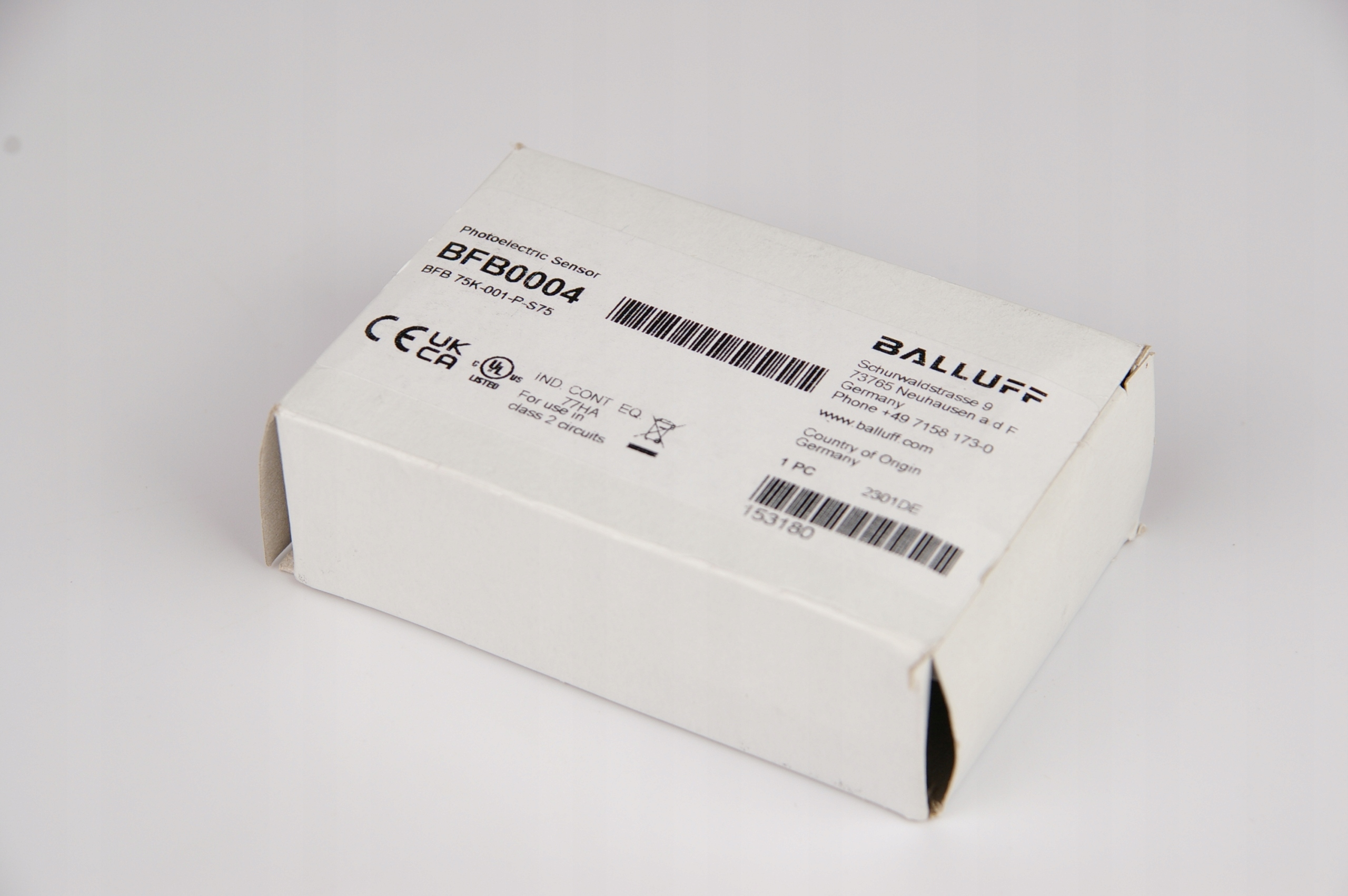 Balluff BFB0004 BFB 75K-001-P-S75 Fiber-based devices · ID 115253098 · Photo 1