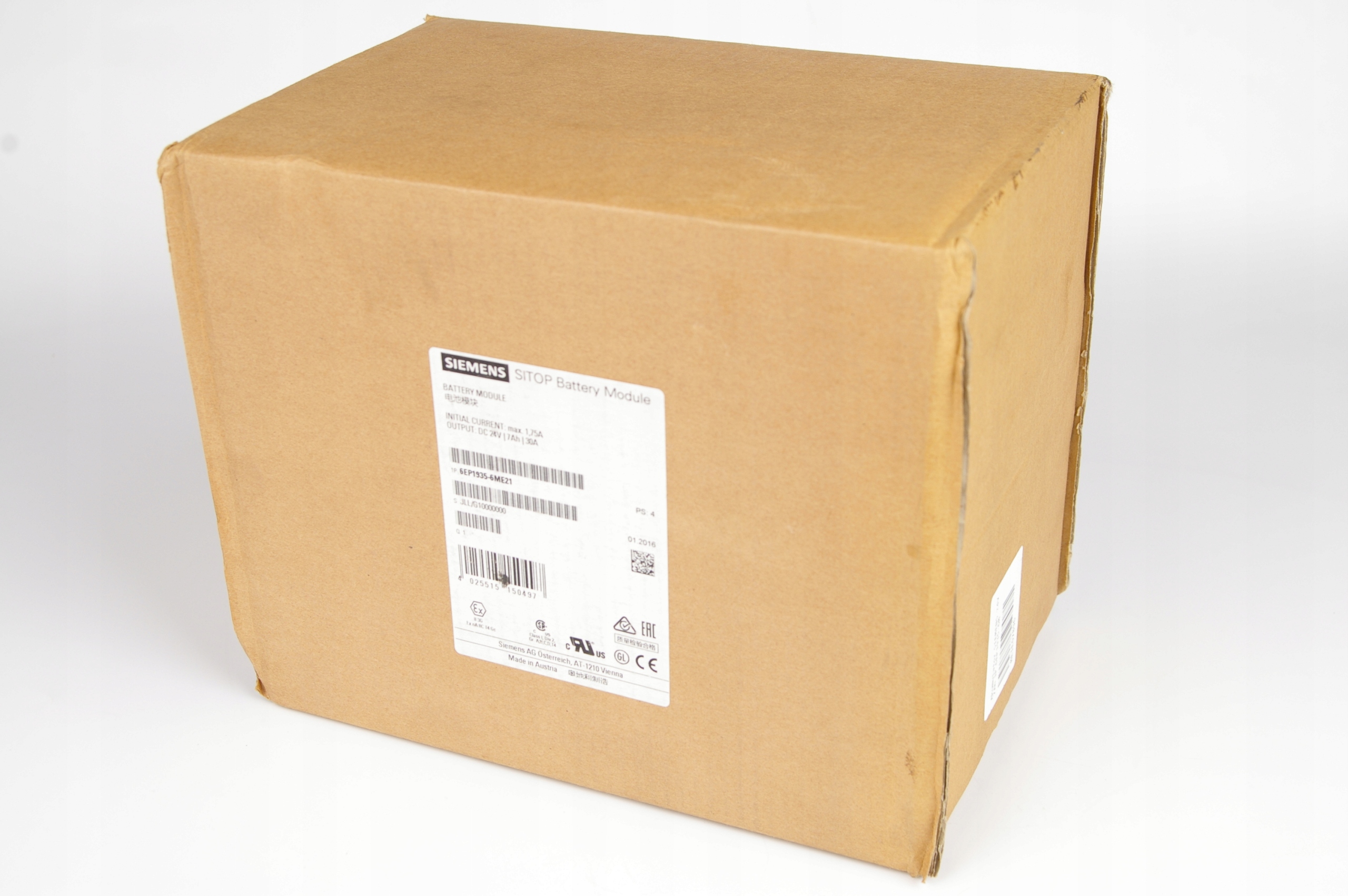 Siemens 6EP1935-6ME21 Battery Module · ID 115252449 · Photo 1