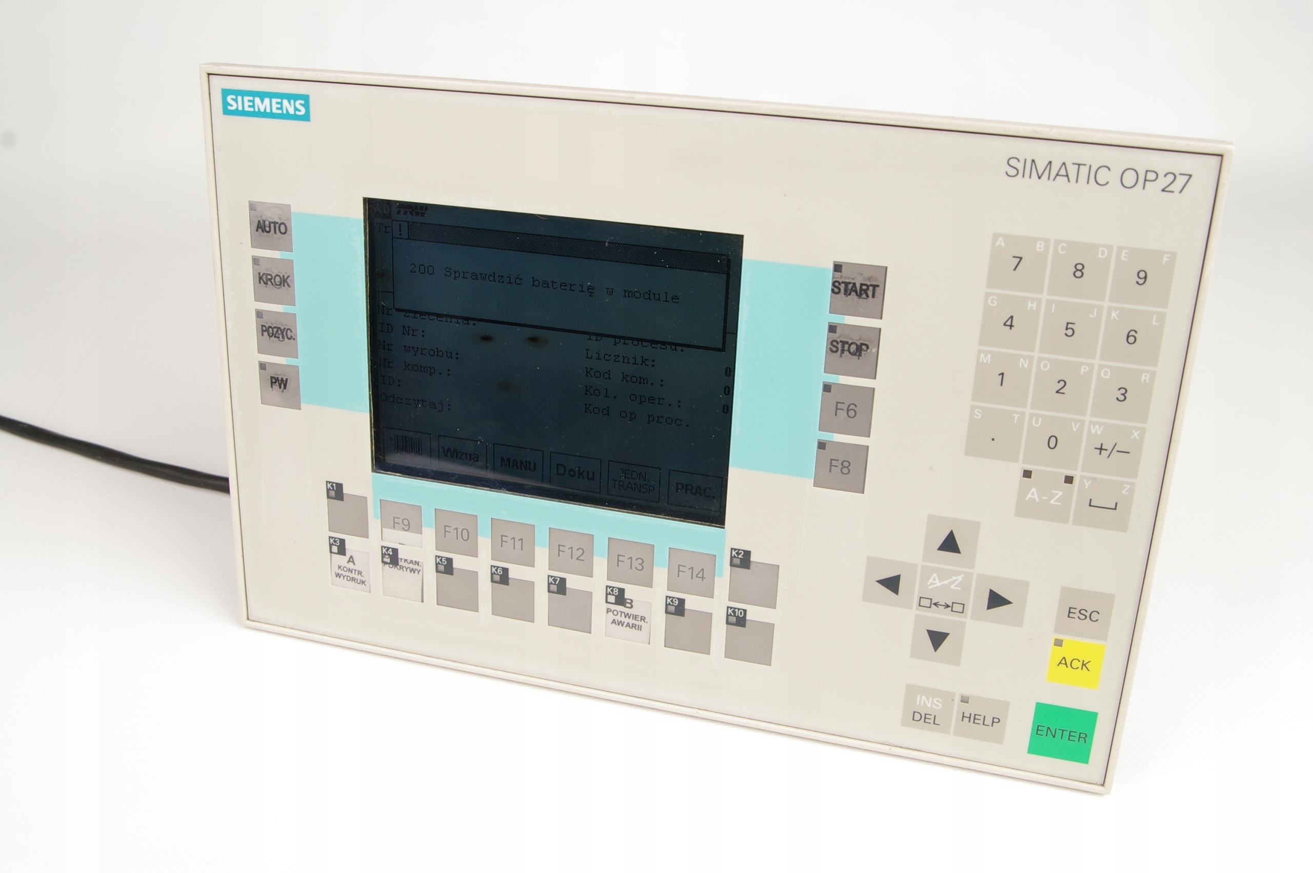 Siemens 6AV3627-1JK00-0AX0 6AV3 627-1JK00-0AX0 (mały defekt) · ID 184705126 · Zdjęcie 1