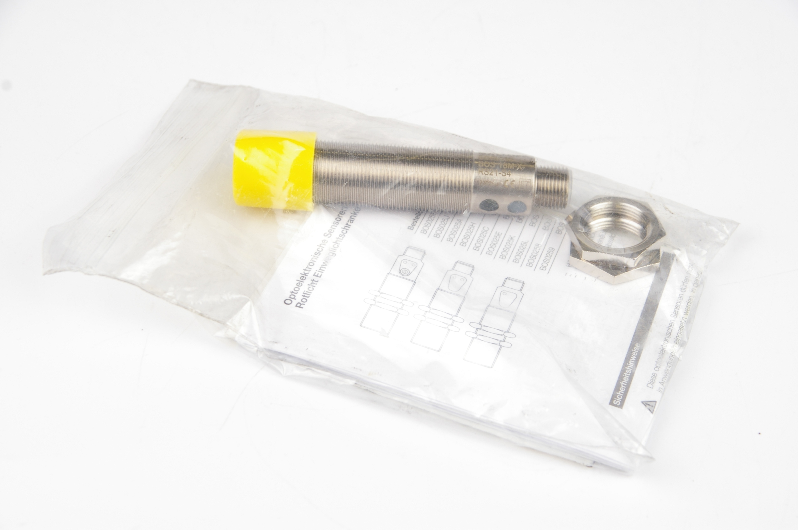 Balluff BOS0258 BOS 18M-X-RS21-S4 Through-beam sensor · ID 115255174 · Bild 1