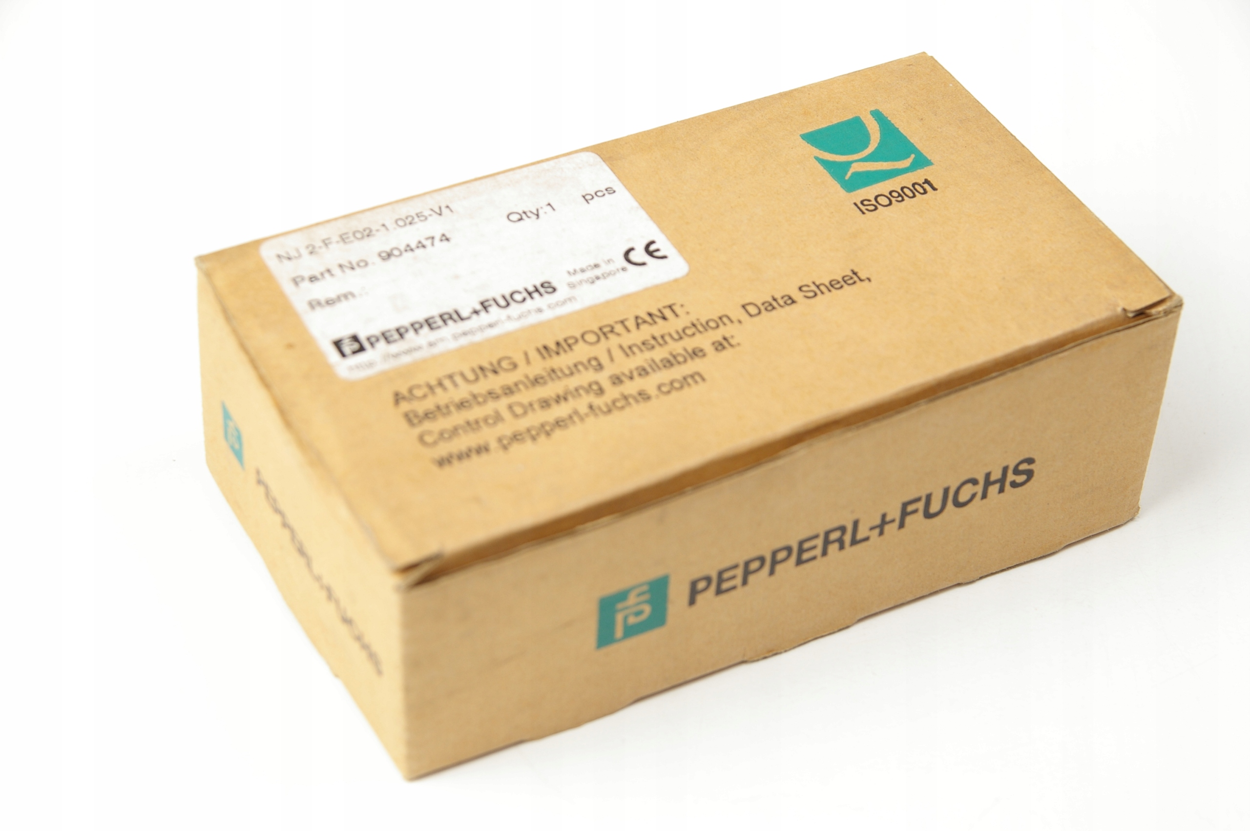 Czujnik PEPPERL+FUCHS NJ 2-F-E02-1.025-V1 904474 · ID 115260817 · Bild 1
