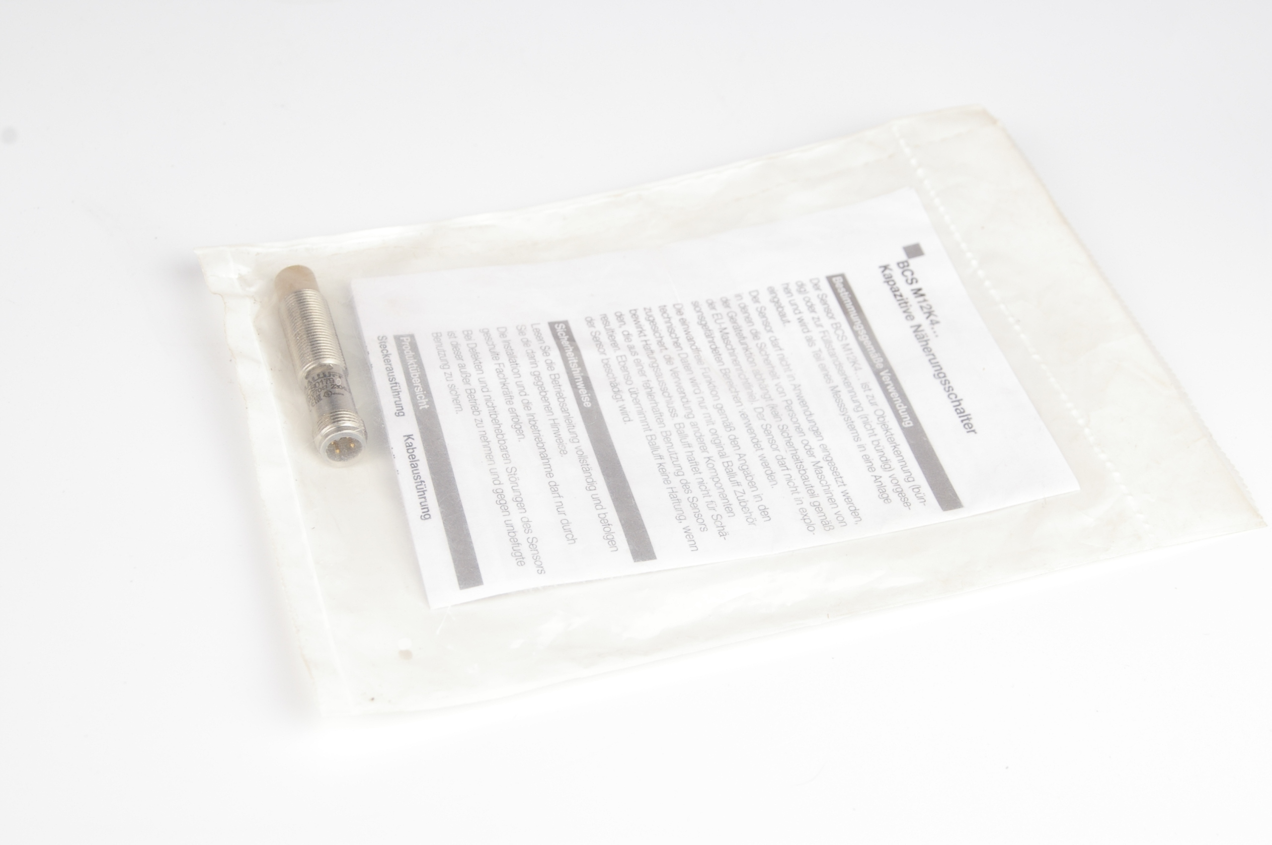 Balluff BCS0179 BCS M12K4D2-GSM80G-S04G Sensor · ID 115247560 · Photo 1