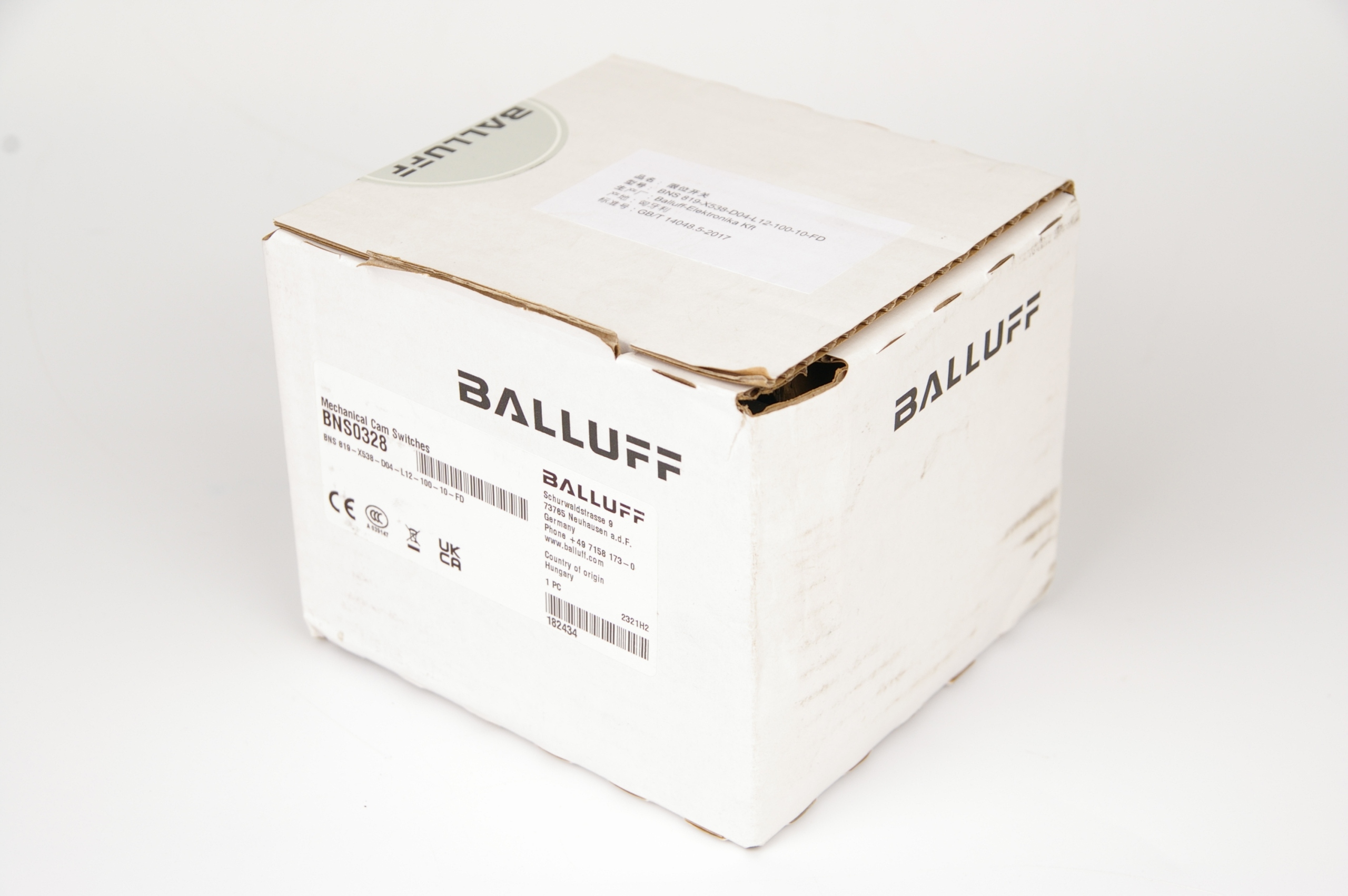 Balluff BNS0328 BNS 819-X538-D04-L12-100-10-FD Multiple position Switch · ID 115253923 · Bild 1
