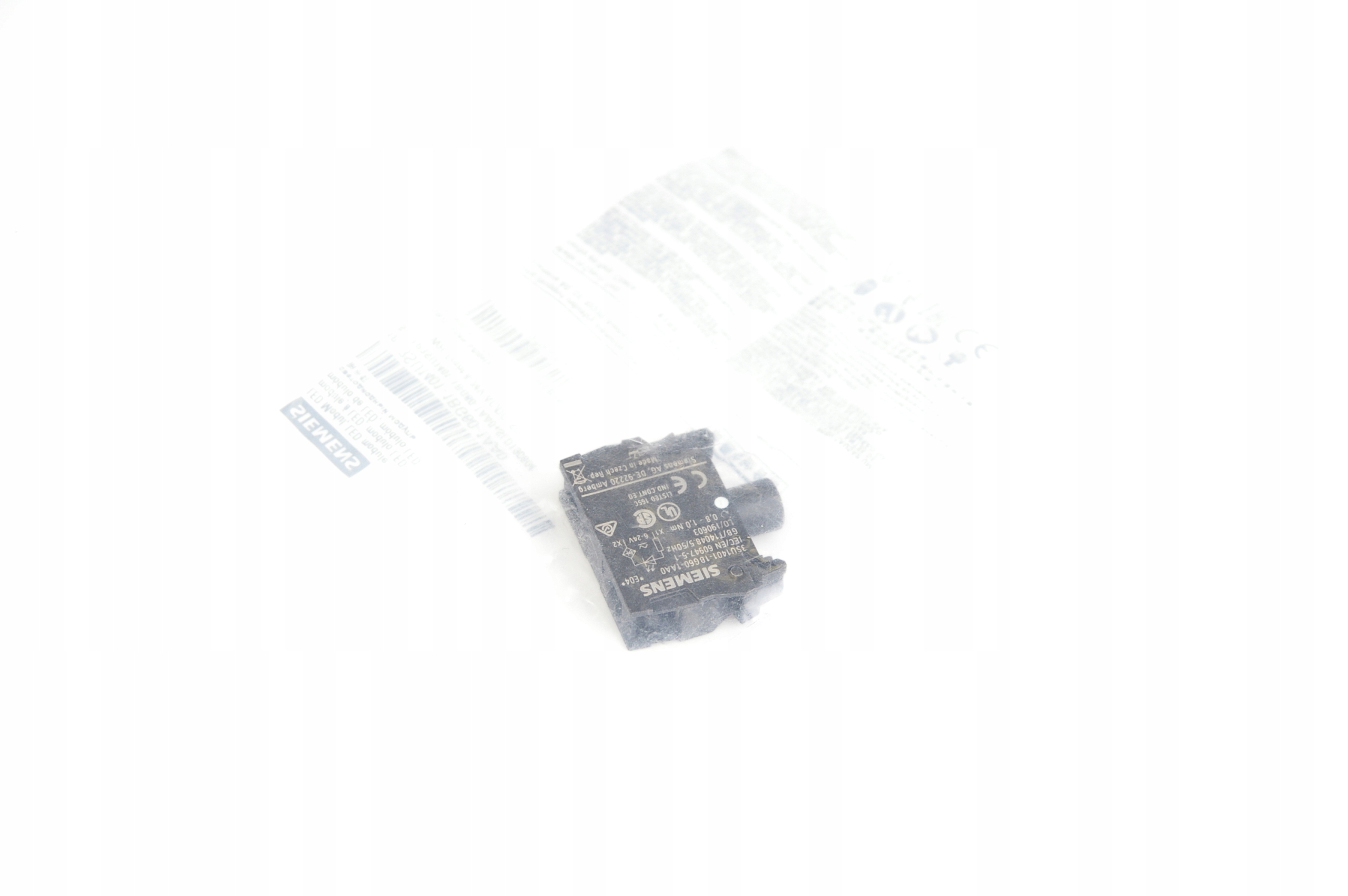 Siemens 3SU1401-1BG60-1AA0 SIRIUS ACT BLOK LED · ID 115255104 · Bild 1