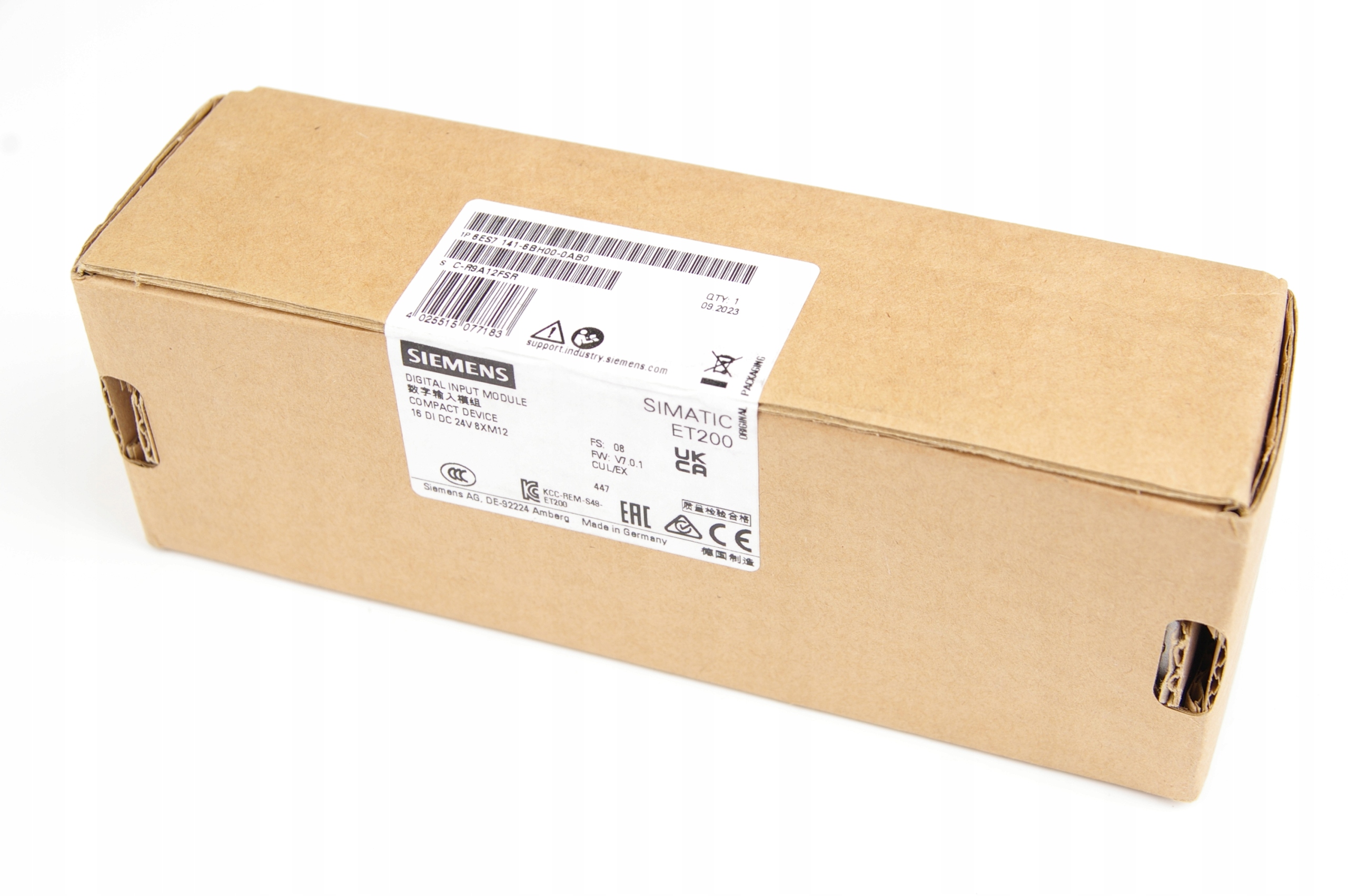 Siemens 6ES7141-6BH00-0AB0 6ES7 141-6BH00-0AB0 · ID 115255931 · Photo 1