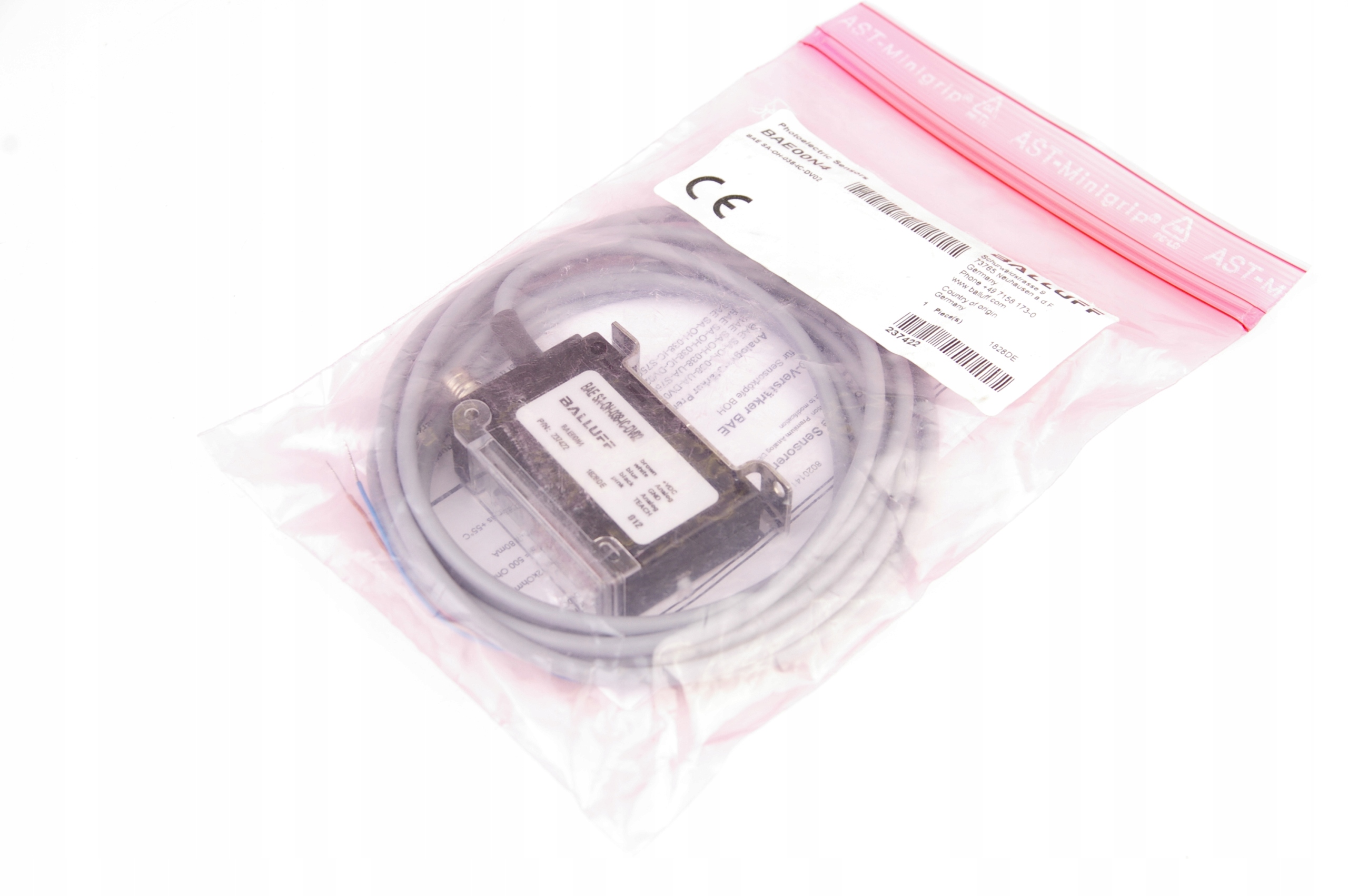 Balluff BAE00N4 BAE SA-OH-038-IC-DV02 Amplifier for optical sensor heads · ID 115254660 · Bild 1
