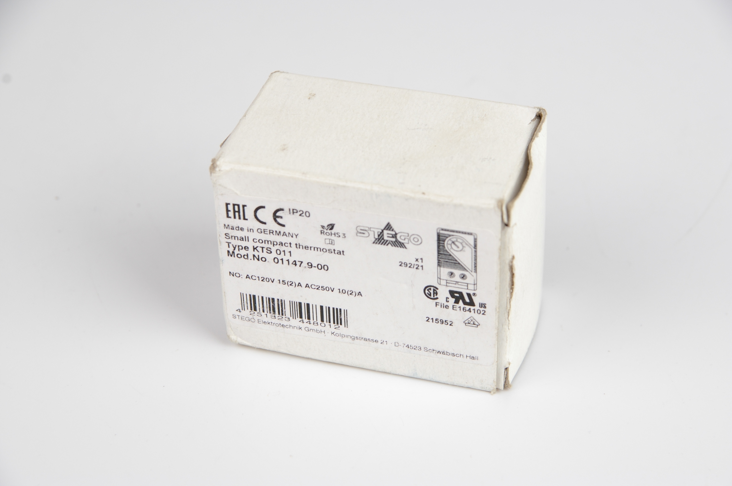 Stego KTS 011 KTS011 01147.9-00 Small Compact Thermostat · ID 115251325 · Bild 1