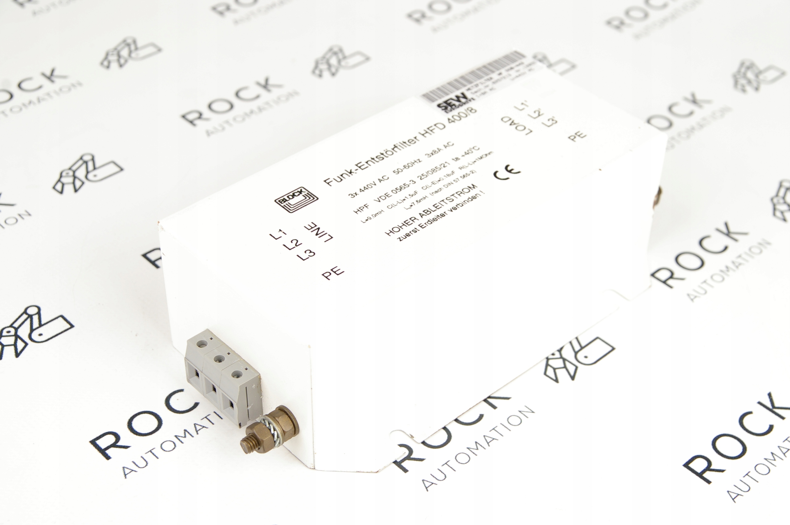 SEW EURODRIVE NF 008-443 HFD 400/8 8257213 NETZFILTER · ID 162759079 · Zdjęcie 1