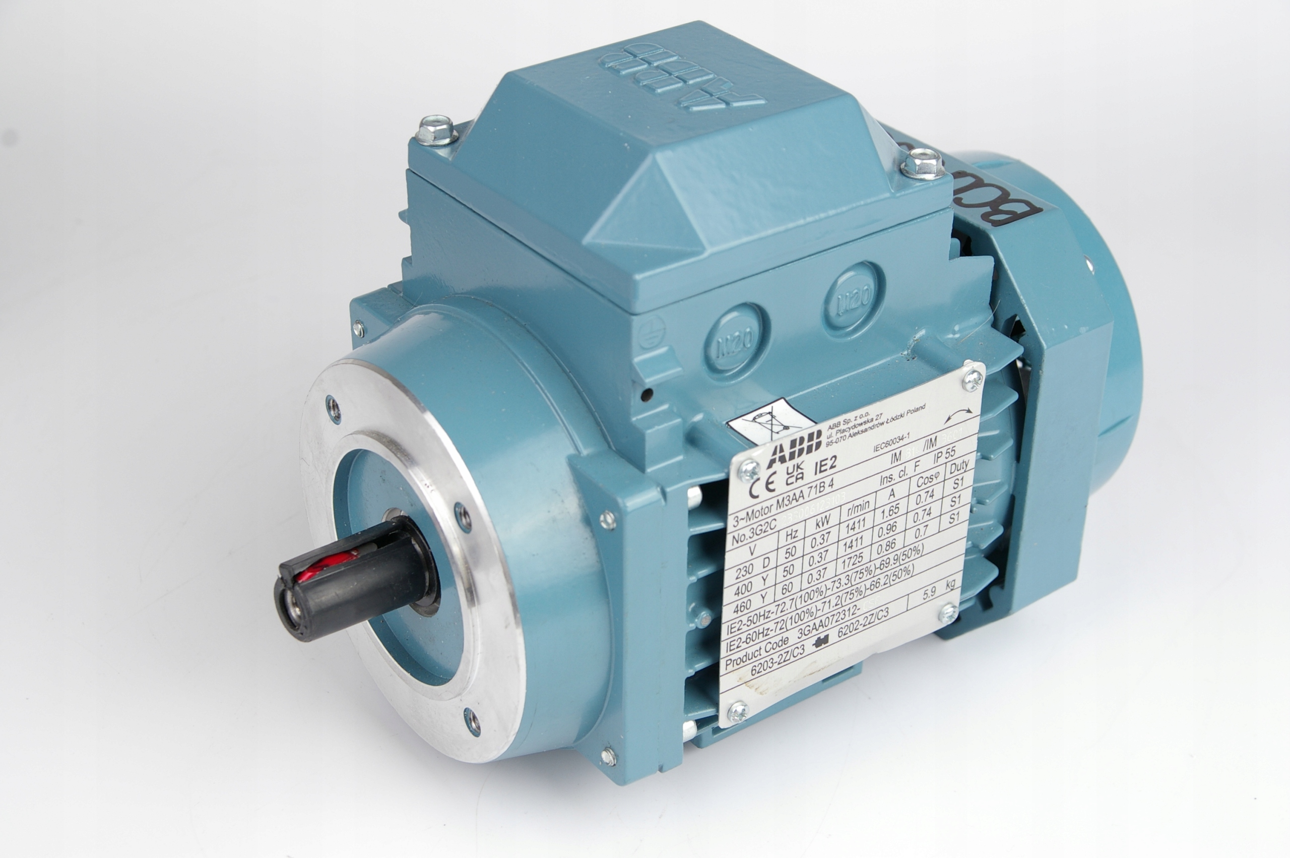 ABB M3AA71B4 3GAA072312-CSE Motor · ID 115248500 · Zdjęcie 1