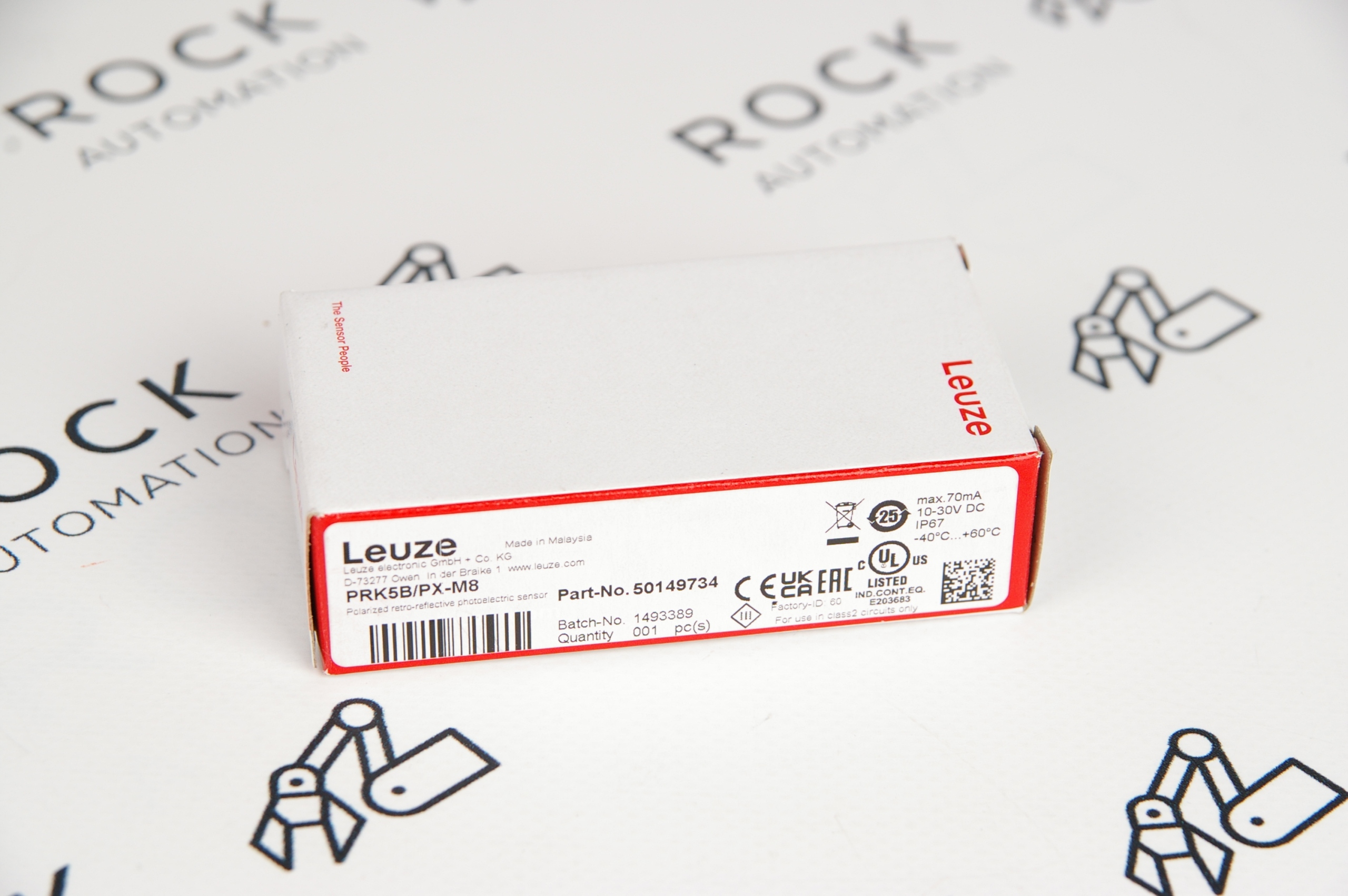 Leuze PRK5B/PX-M8 50149734 Photoelectric Sensor · ID 144675390 · Zdjęcie 1
