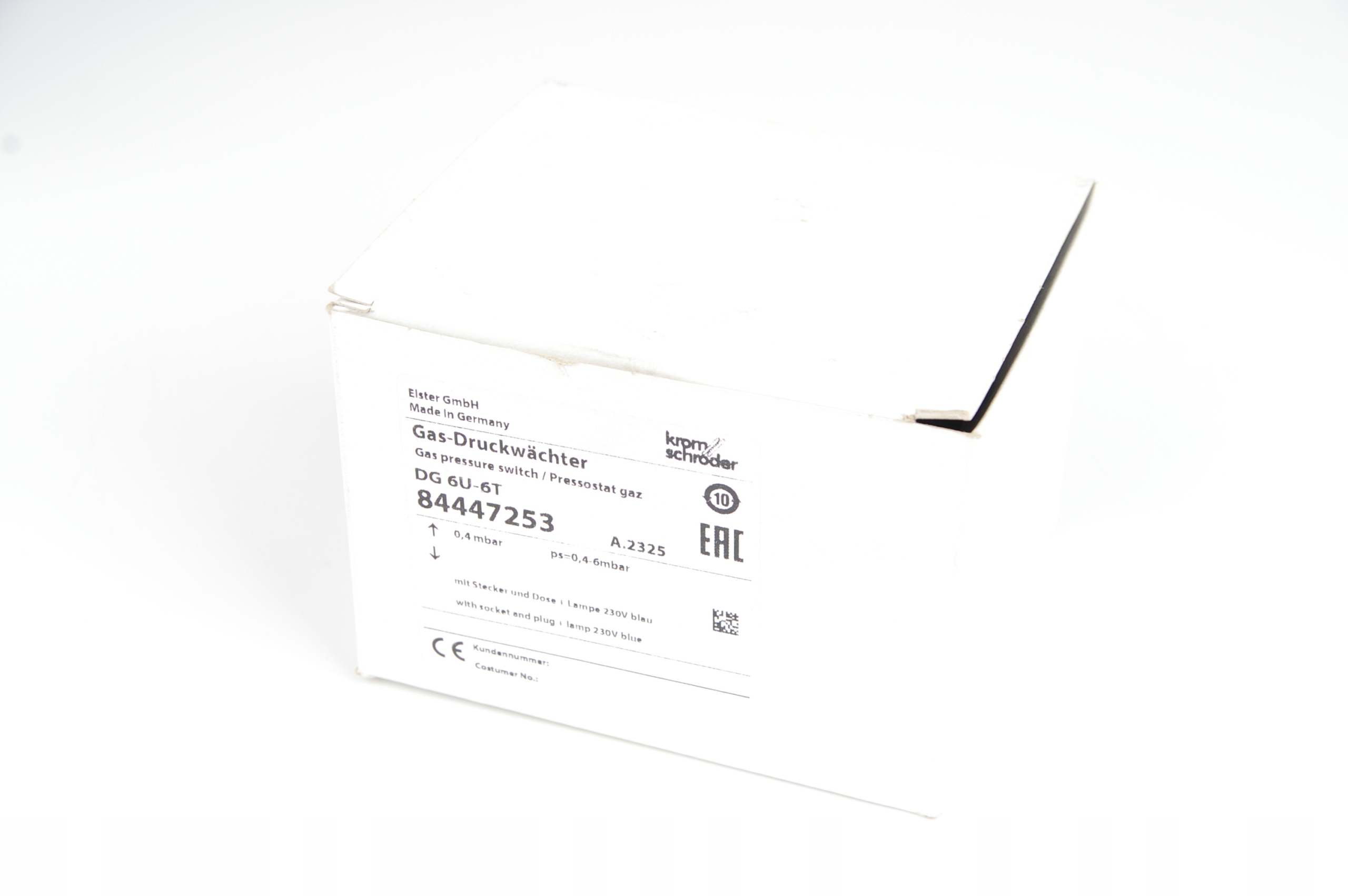 Kromschroder DG 6U-6T 84447253 Pressure Switch · ID 115246912 · Zdjęcie 1