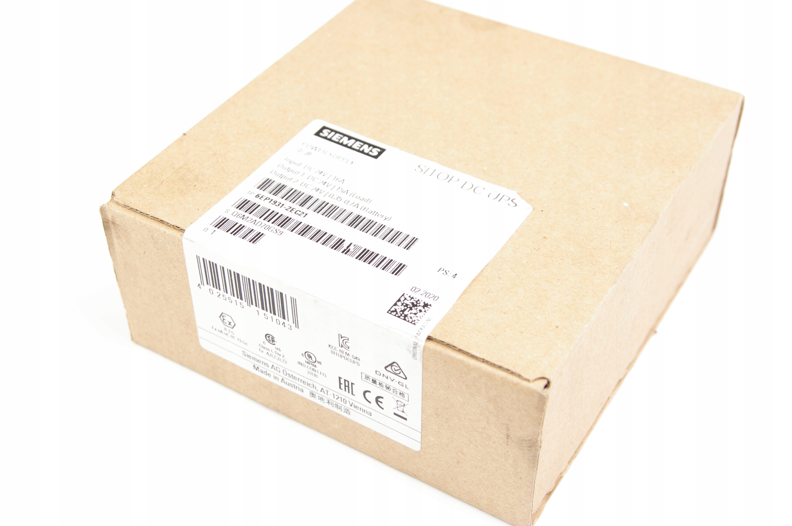 Zasilacz Siemens 6EP1931-2EC21 · ID 115257810 · Zdjęcie 1