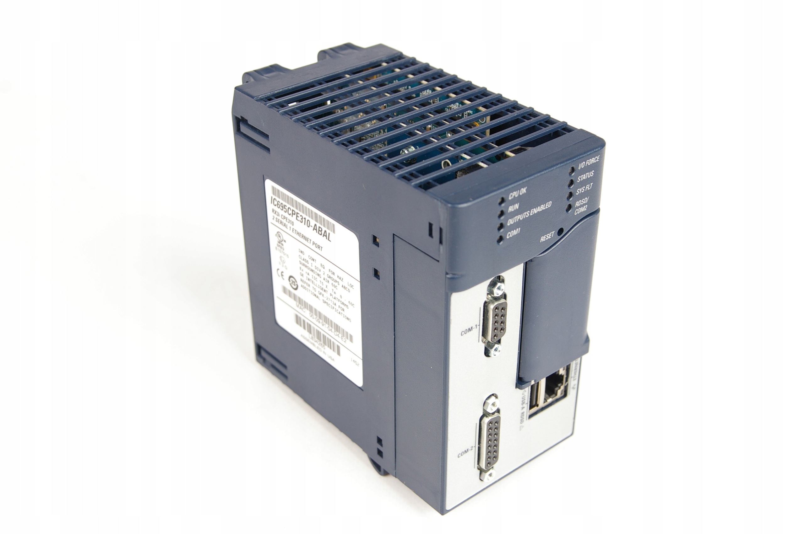 GE Fanuc IC695CPE310-ABAL RX3i CPE310 2 Serial 1 Ethernet Port · ID 307477208 · Zdjęcie 1