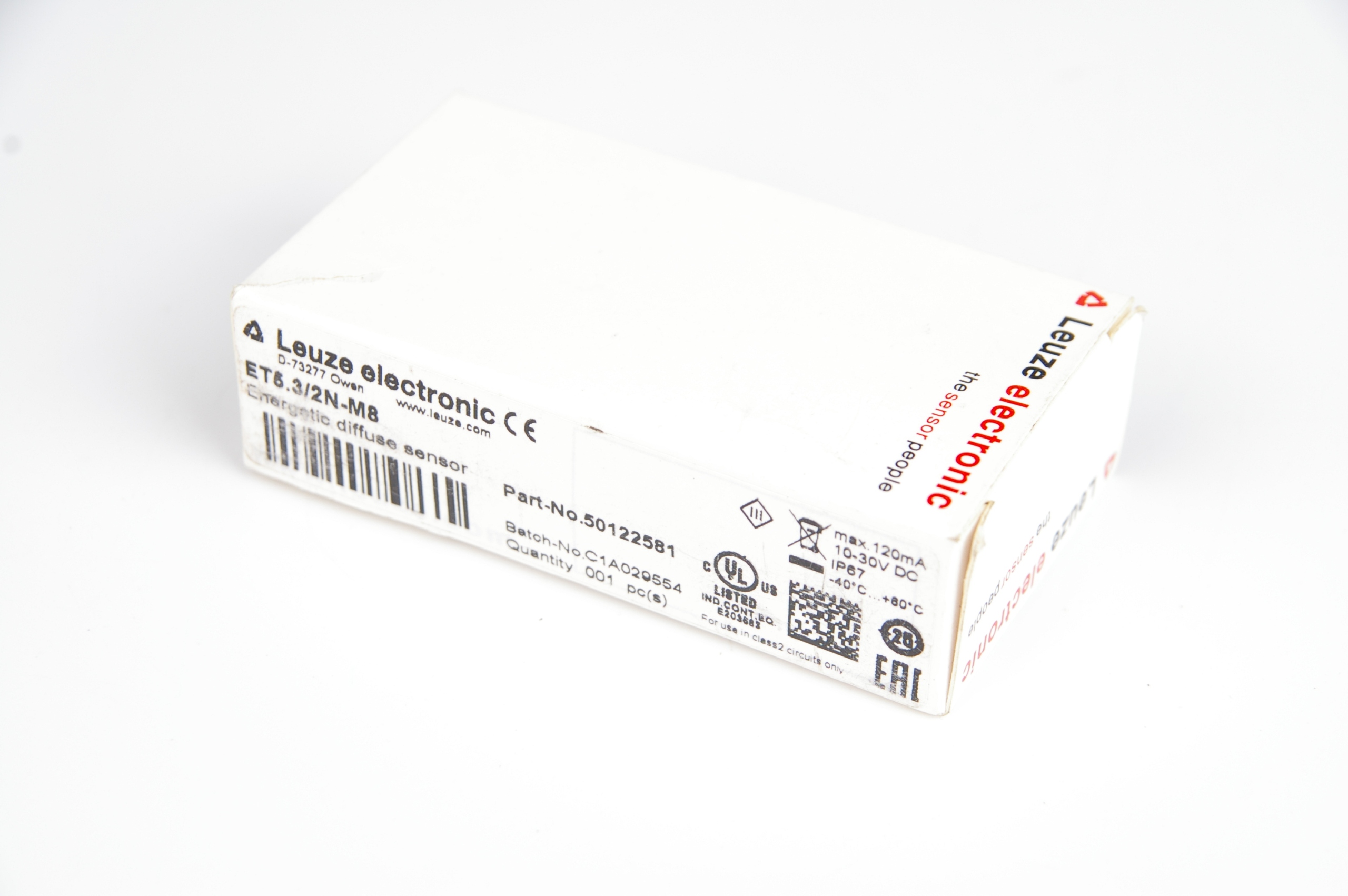 Leuze ET5.3/2N-M8 50122581 Sensor · ID 115251723 · Photo 1