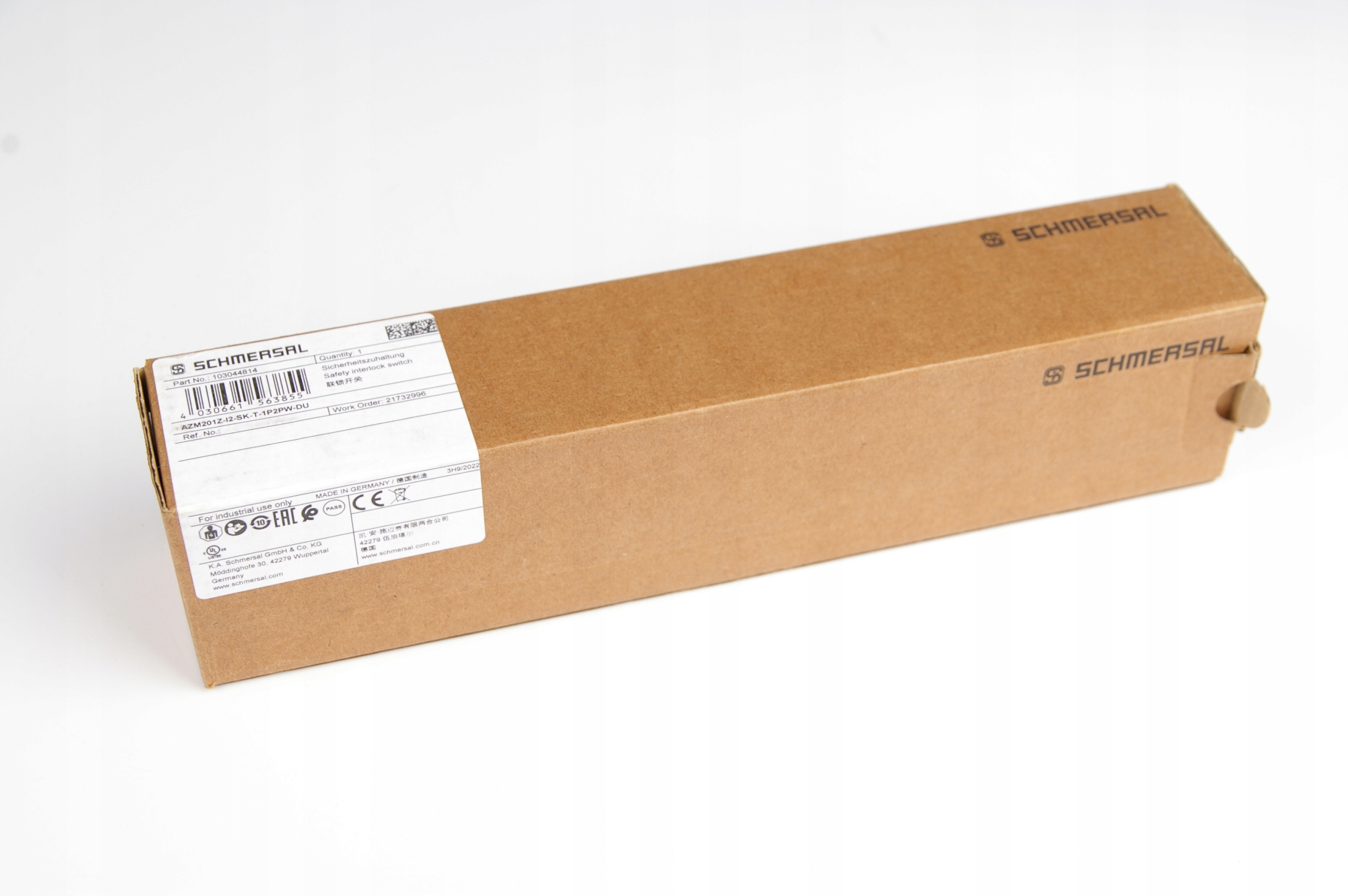 Schmersal AZM201Z-I2-SK-T-1P2PW-DU 103044814 Safety Interlock Switches · ID 115250293 · Photo 1
