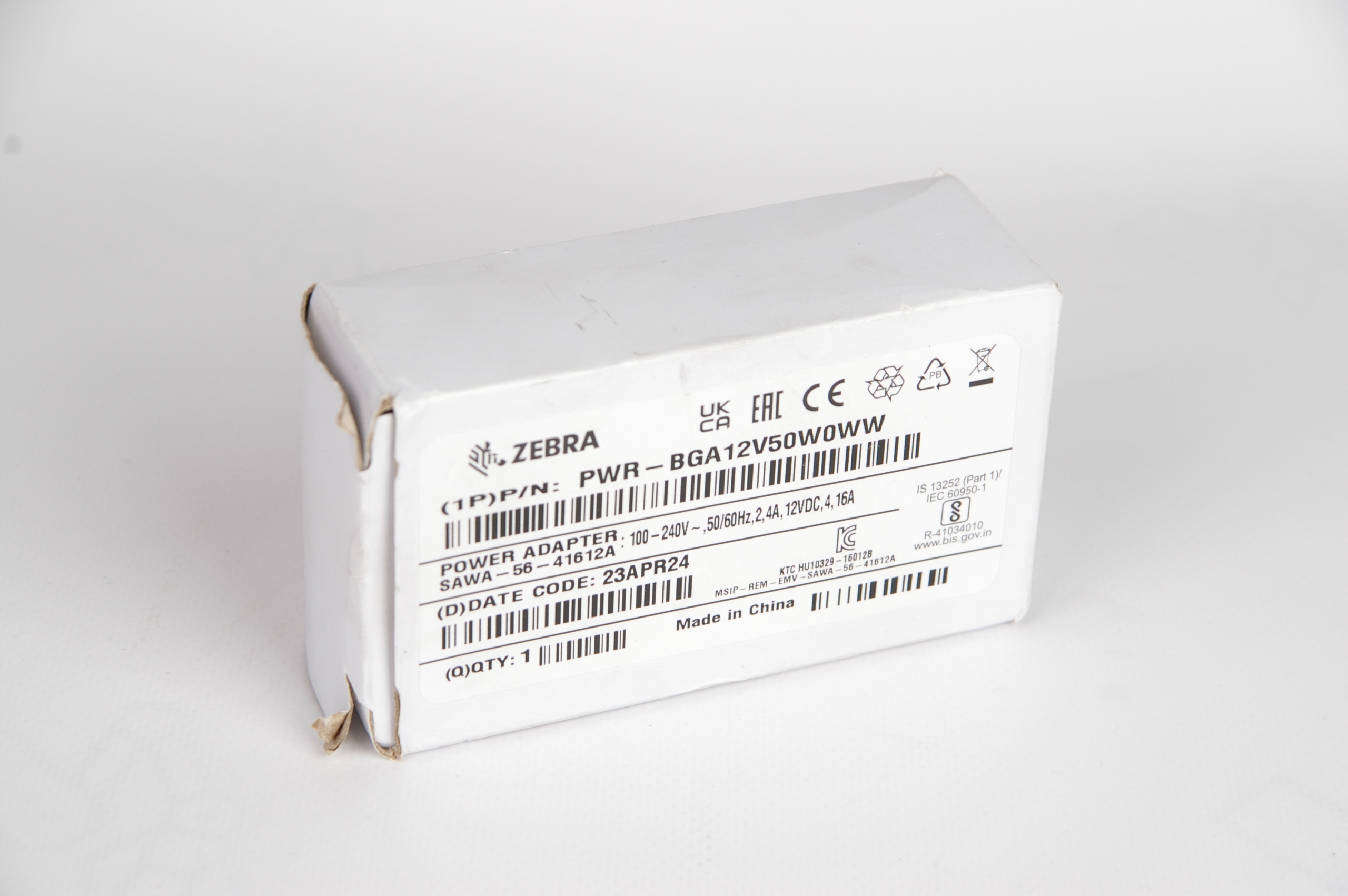 Zebra PWR-BGA12V50W0WW Power supply · ID 283770894 · Zdjęcie 1