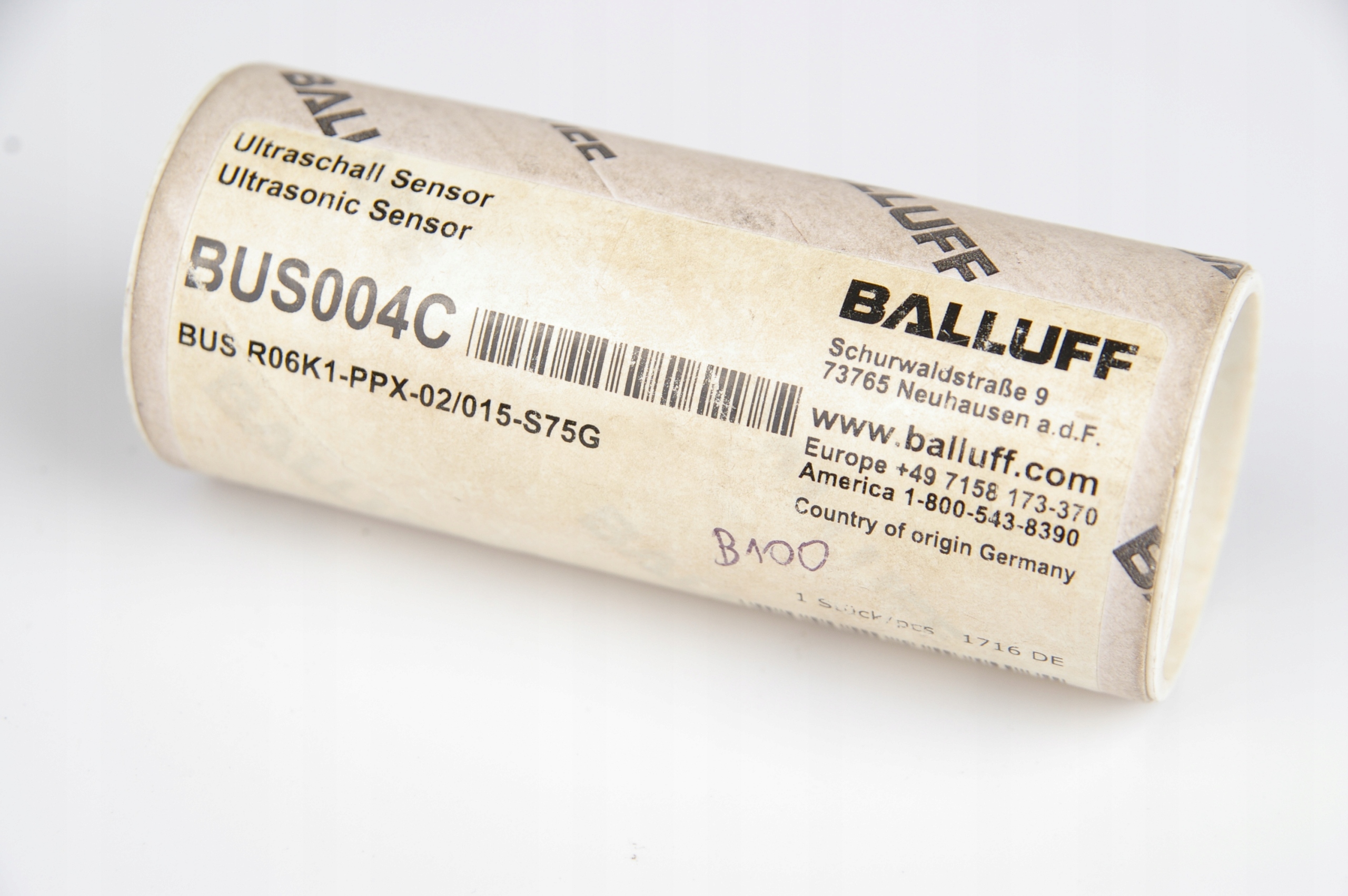 Balluff BUS004C BUS R06K1-PPX-02/015-S75G Sensor · ID 115247706 · Photo 1