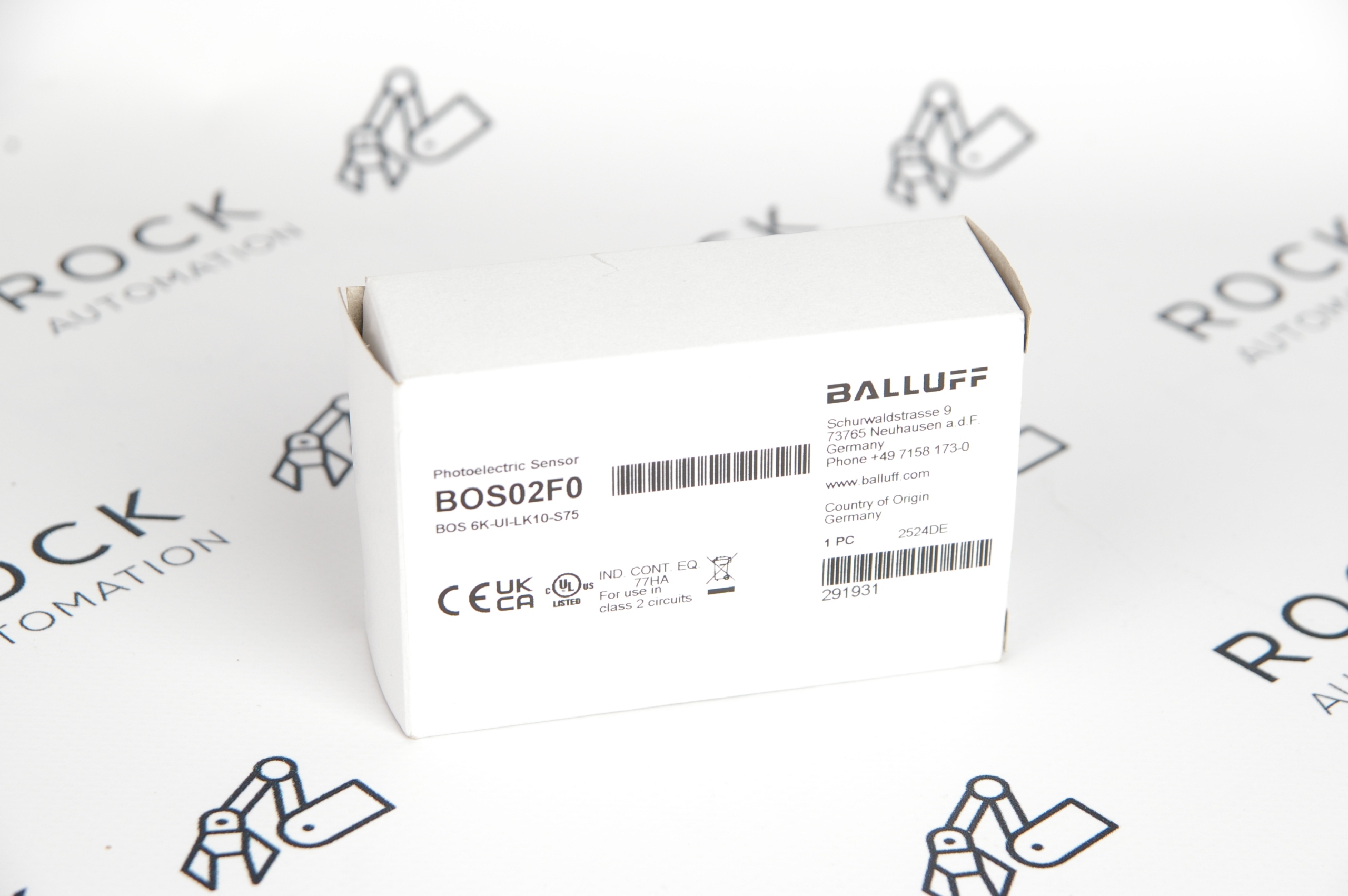 Balluff BOS02F0 BOS 6K-UI-LK10-S75 Photoelectric Sensor · ID 144675407 · Bild 1