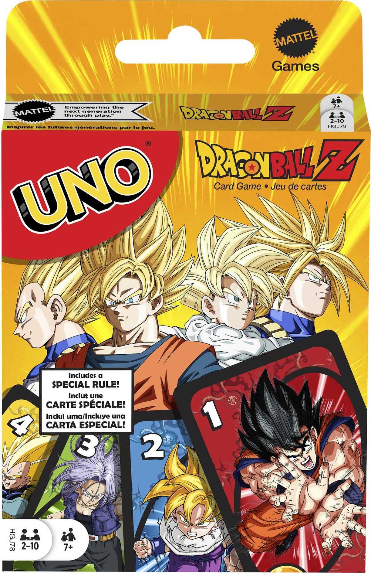 UNO - Dragon Ball Z - Card Game