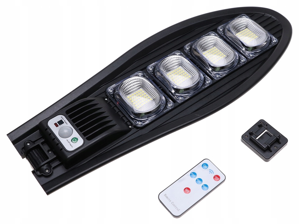 LAMPA SOLARNA Latarnia ULICZNA 168 LED SMD Pilot