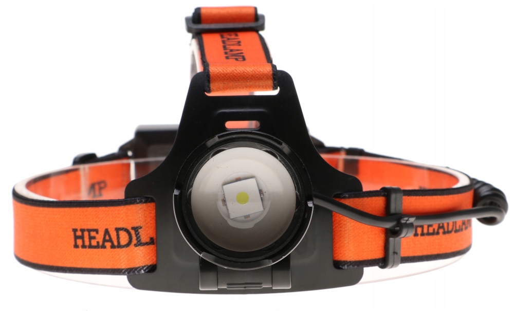 LATARKA Czołowa LED COB TYLNE Światło Czerwone ZOOM Czołówka 8892