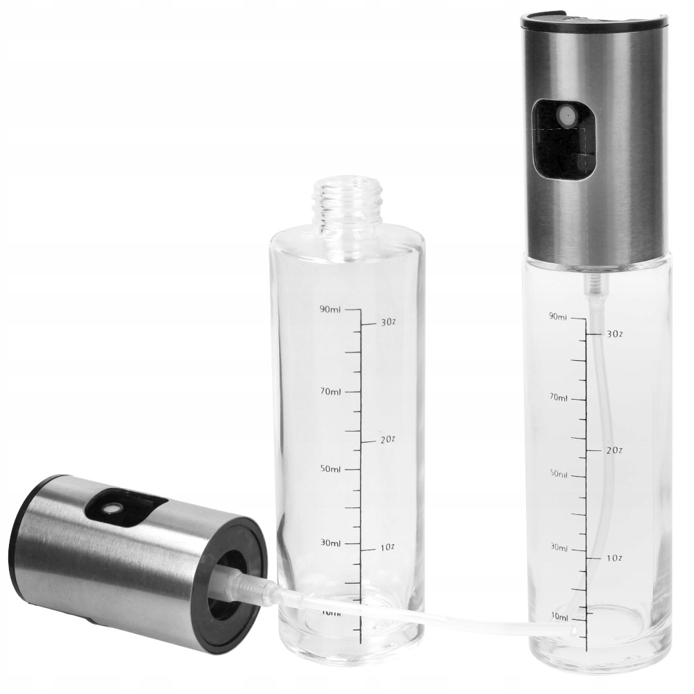 SPRYSKIWACZ do OLEJU Oliwy Octu Dozownik w SPRAYU Z LEJKIEM 2szt 3132