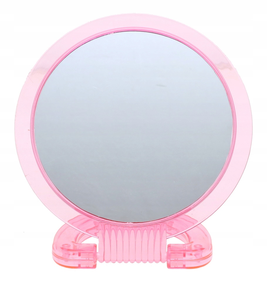 LUSTERKO DWUSTRONNE Kosmetyczne 15cm Lustro Łazienkowe Do Makijażu A960